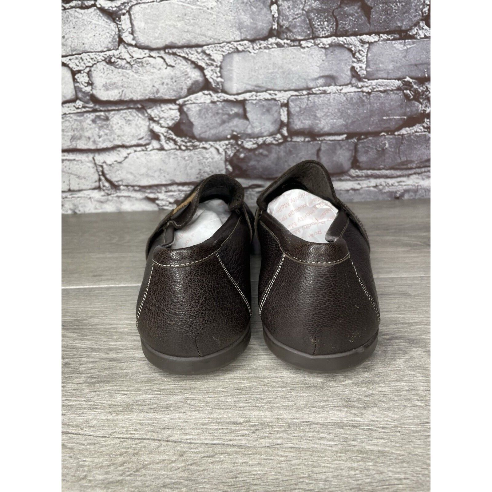 Donald Pliner Donald J. Pliner Brown Leather Slip On Casual Driving Shoes Size US 11 / EU 44 - 3 Thumbnail