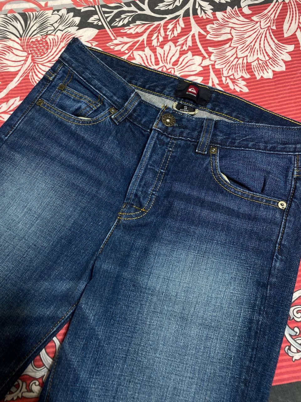 Quiksilver × Vintage VINTAGE QUIKSILVER DARK WASH JEANS Size US 28 / EU 44 - 15 Thumbnail