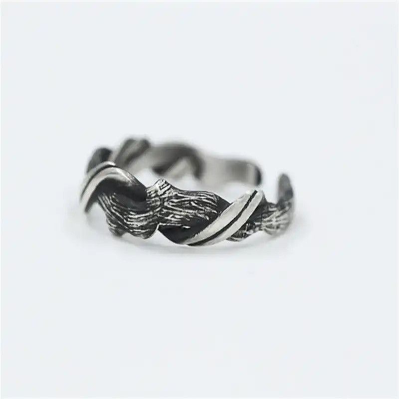 Jewelry × Vintage Vintage Floating Wood Design Ring Size ONE SIZE - 5 Thumbnail