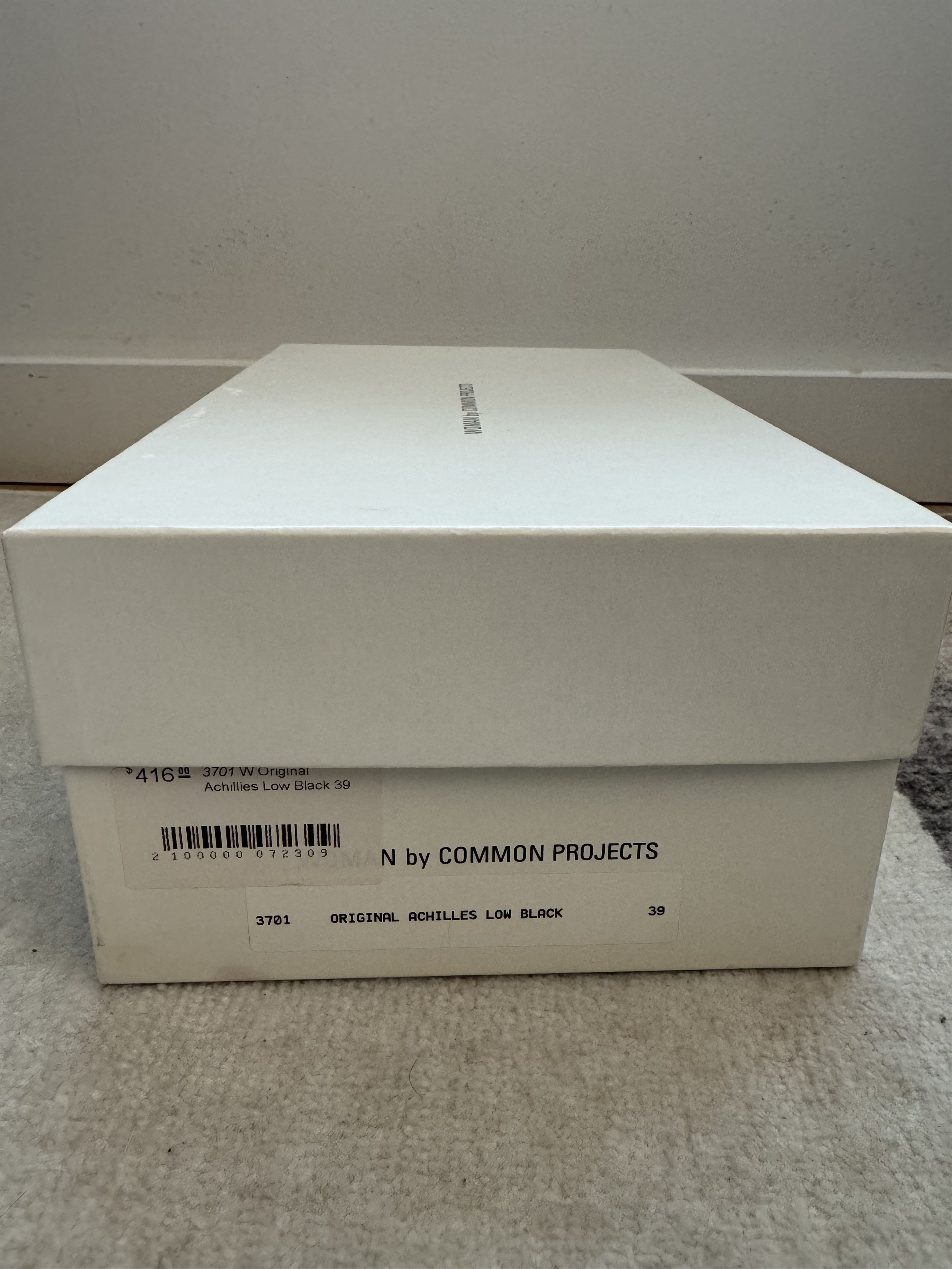 Common Projects Achilles Low Black Size US 9 / IT 39 - 6 Thumbnail
