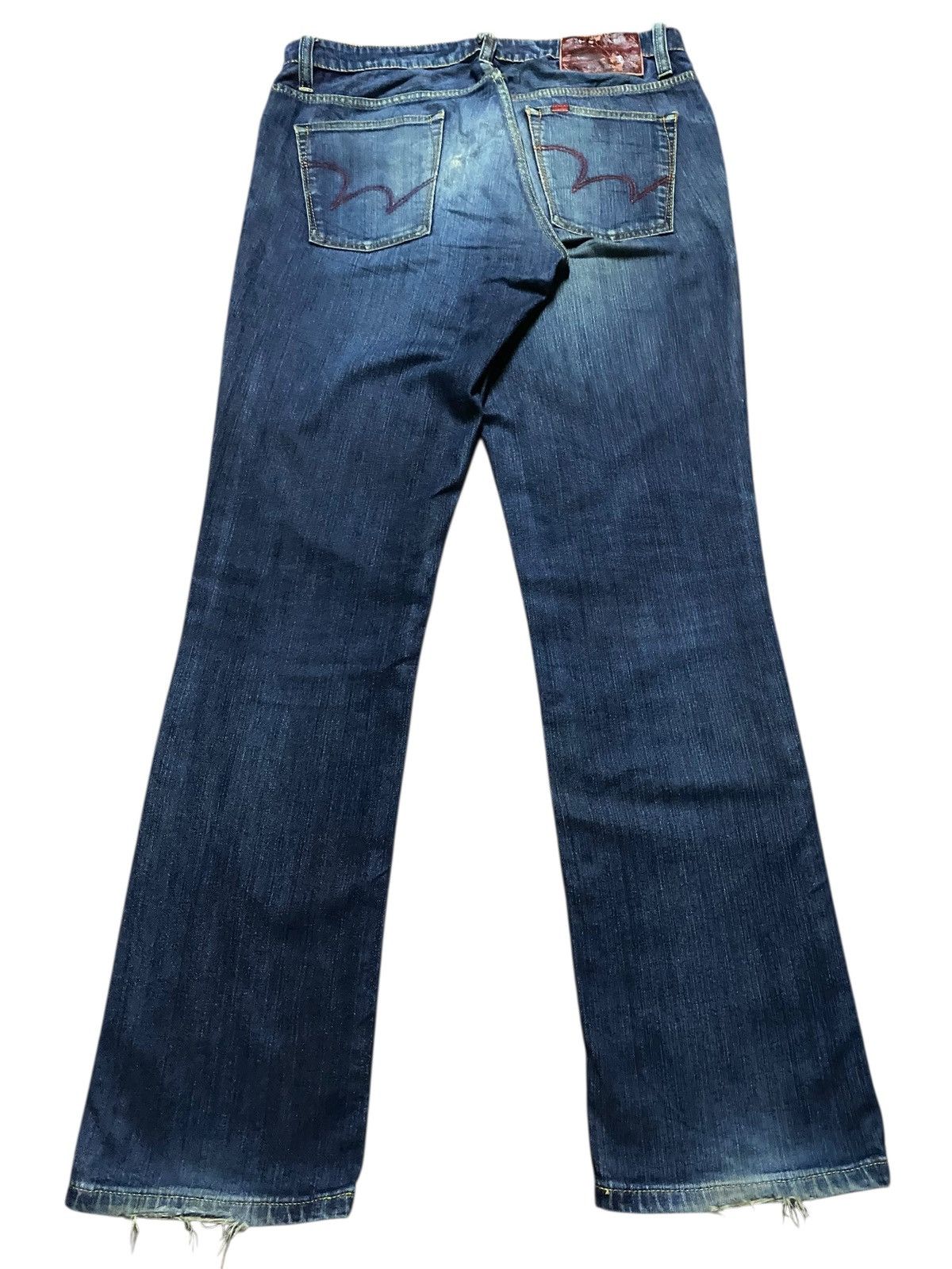 Edwin Vintage Japanese Brand Edwin Faded Wash Skinny Jeans Size US 35 - 2 Thumbnail
