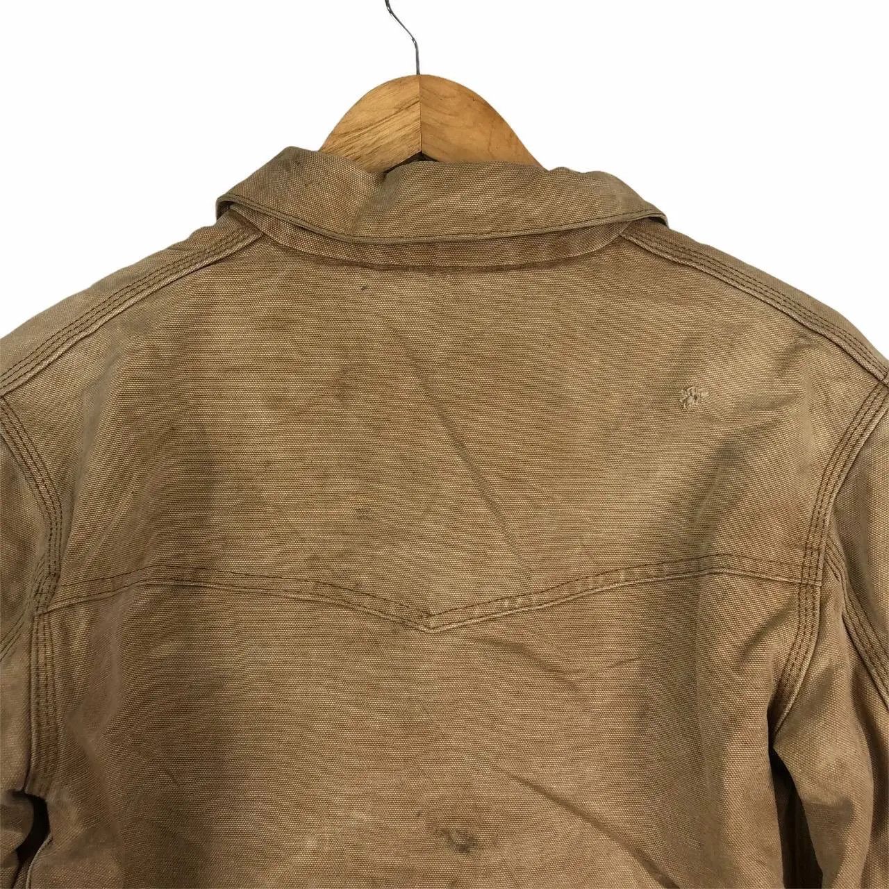 Carhartt Vtg CARHARTT WIP Distressed Workwear Detroit Chore Parka Size US M / EU 48-50 / 2 - 9 Thumbnail