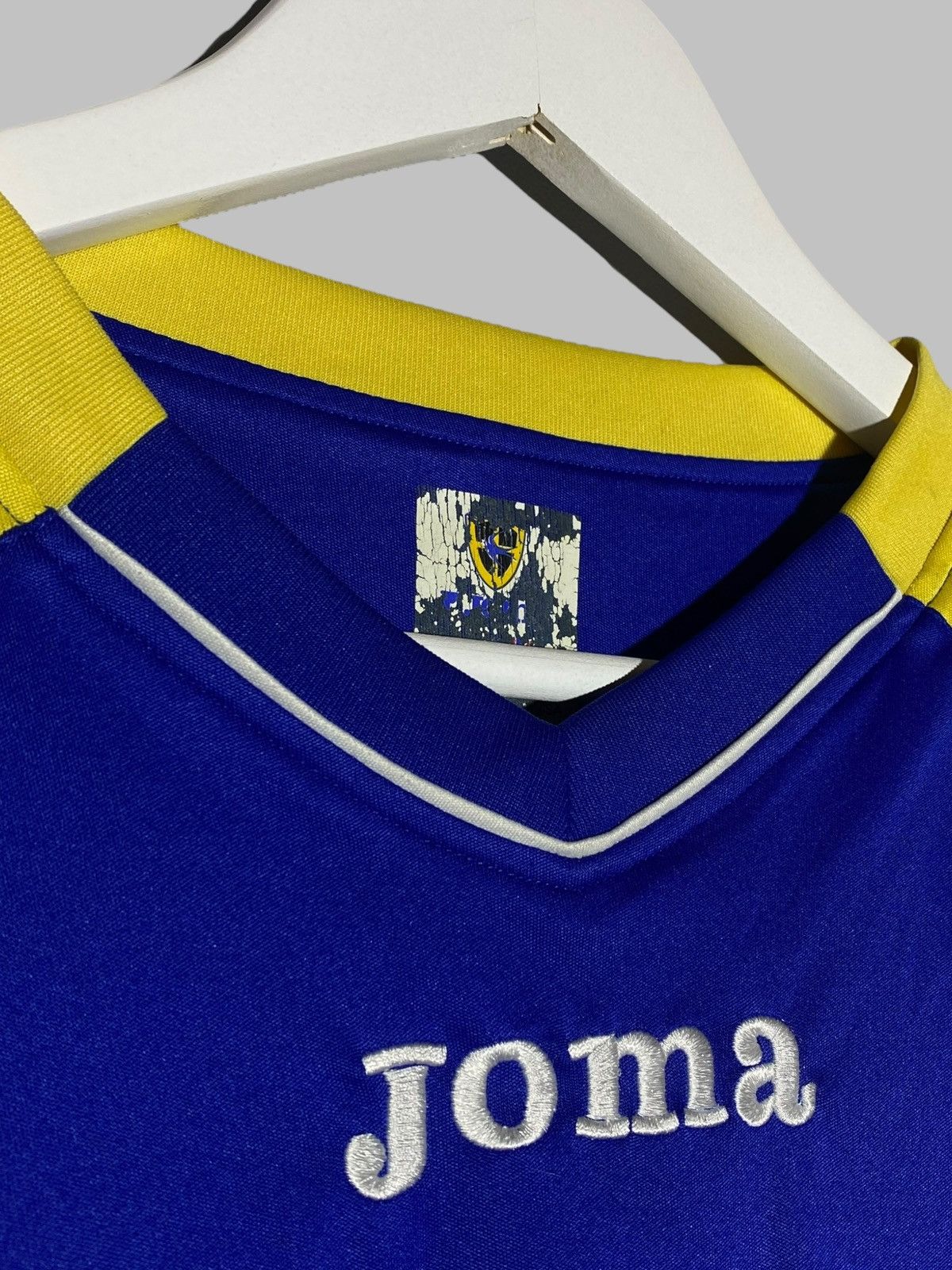 Joma 🔥 VINTAGE 00s JOMA CARDIFF CITY LONG SLEEVE SOCCER JERSEY 🔥 Size US M / EU 48-50 / 2 - 6 Thumbnail