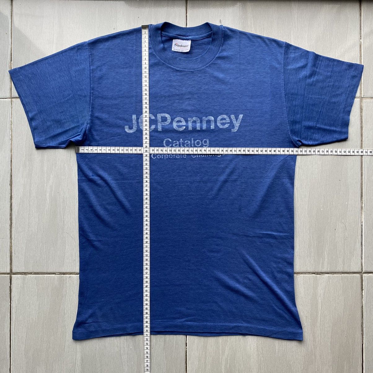 Vintage Vintage Stedman 80s JC Penney Single Stitch Made In USA Size US L / EU 52-54 / 3 - 17 Thumbnail