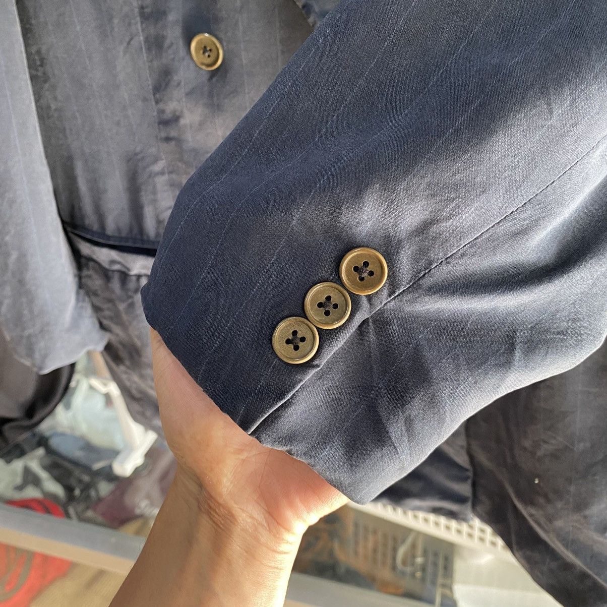 Versace Gianni Versace Couture 90s Double Breasted Suits Size 48R - 6 Thumbnail