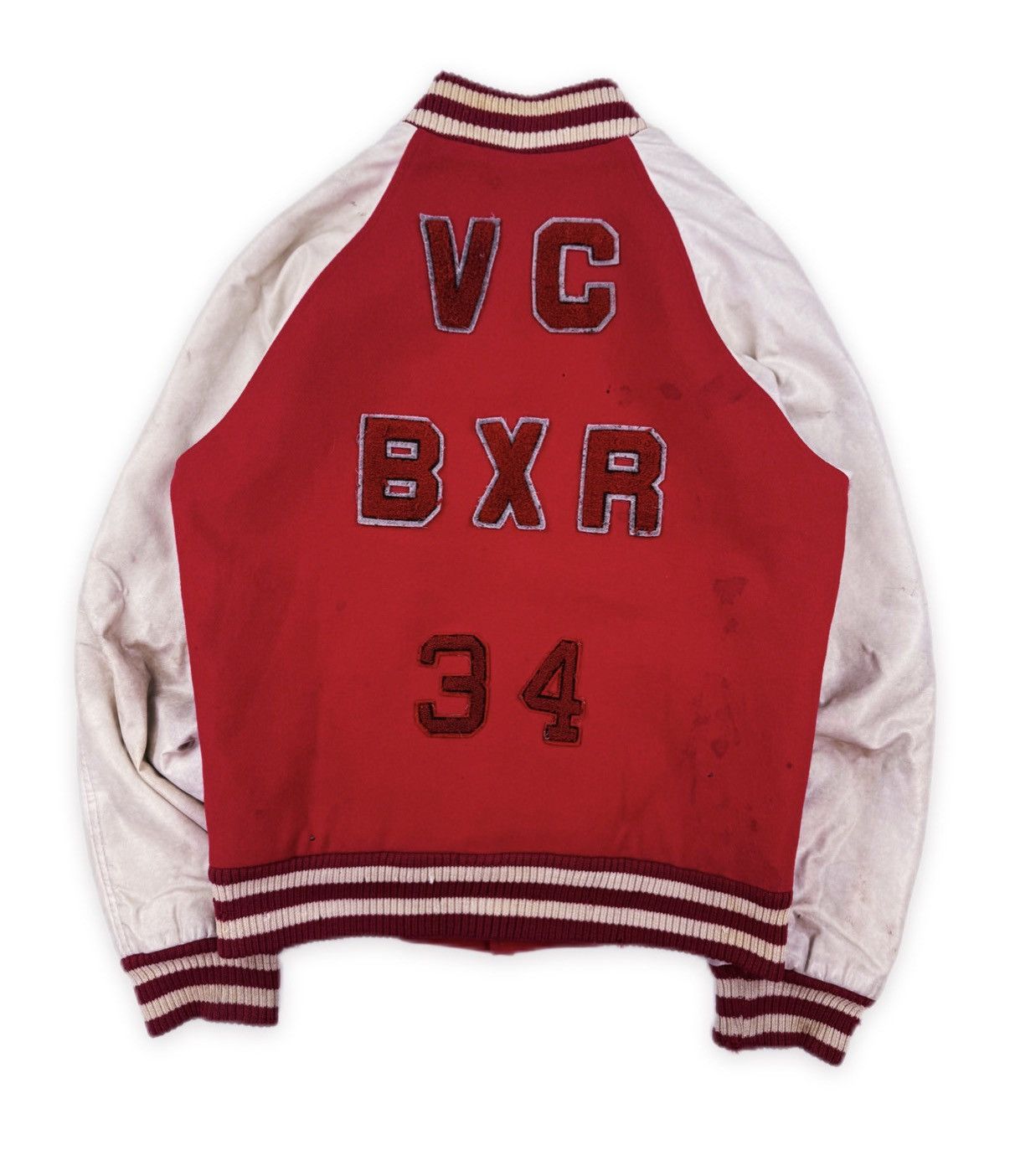 Raf Simons AW02 Raf Simons ‘Virginia Creeper’ Chenille Patch Varsity Jacket Size US S / EU 44-46 / 1 - 1 Thumbnail