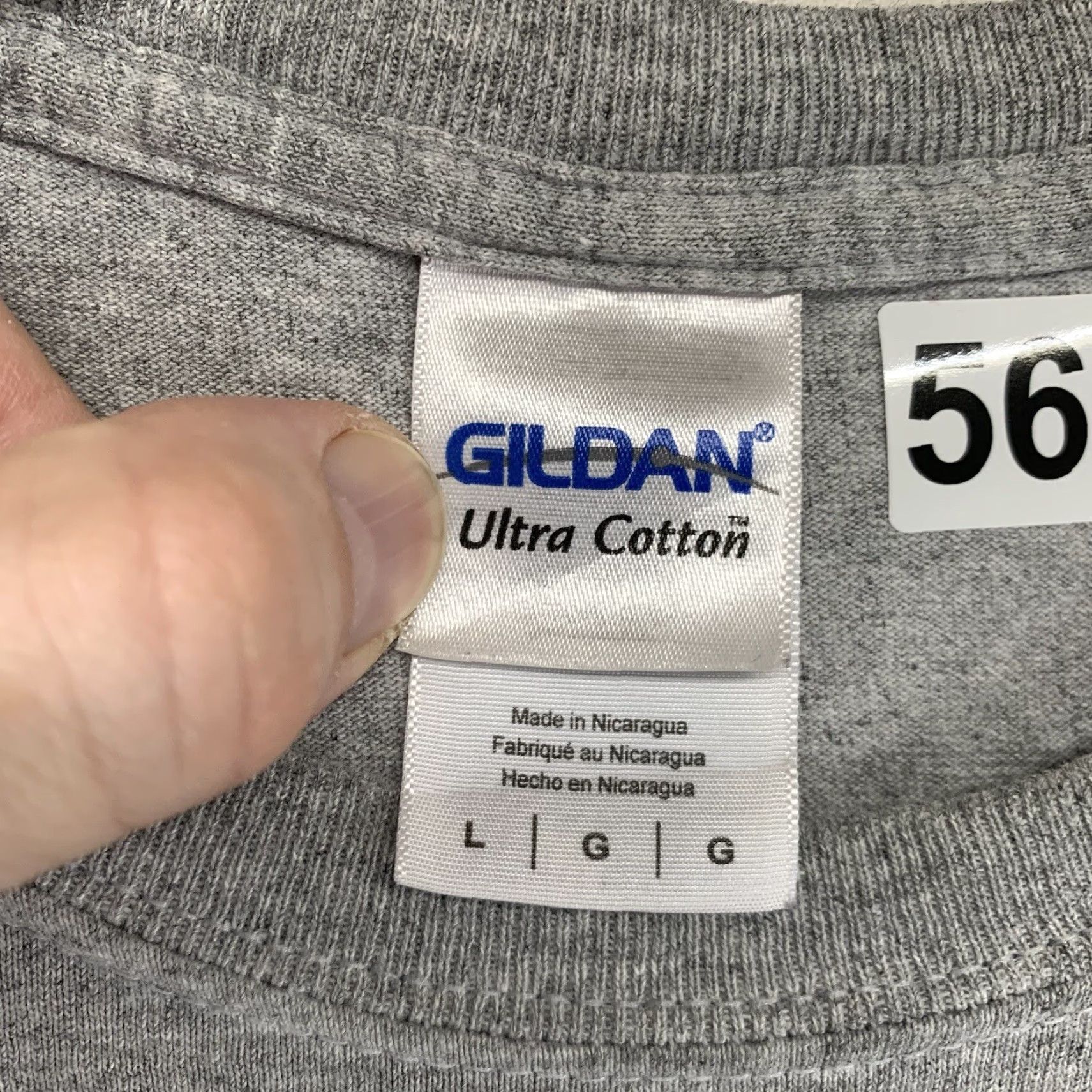 Gildan Gildan Shirt Mens L Gray Veterans Resources USA Military Plaid T-Shirt Size US L / EU 52-54 / 3 - 7 Thumbnail