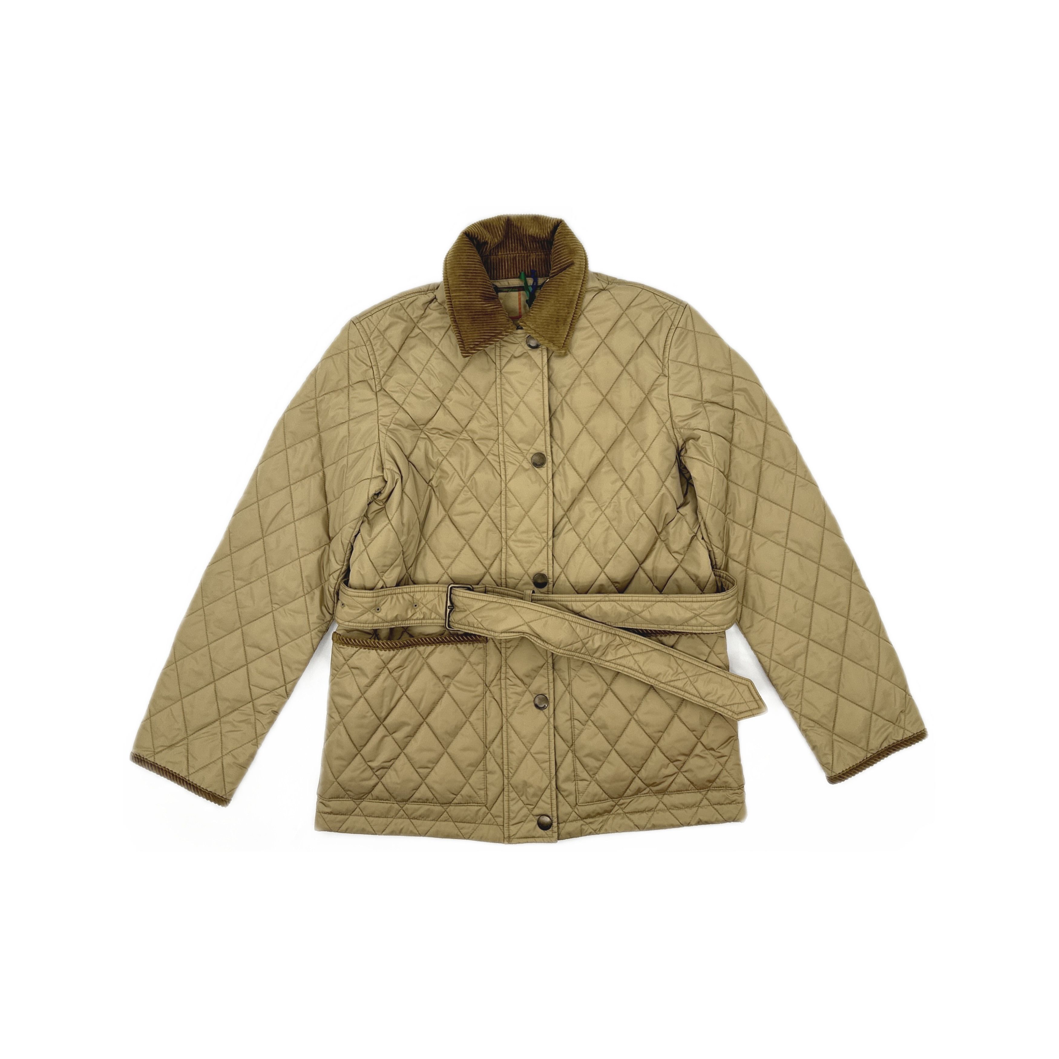 Burberry Burberry Quilted Belted Jacket Size S Size S / US 4 / IT 40 - 1 Thumbnail
