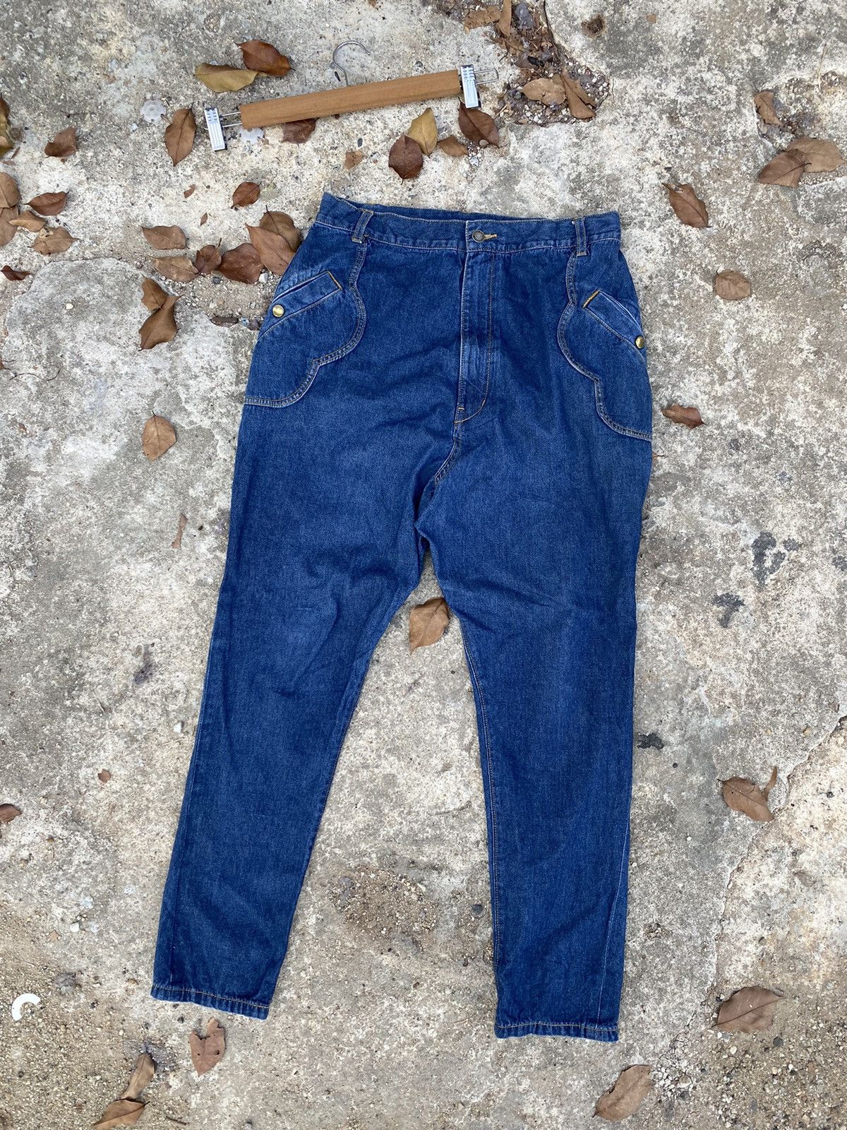 mercibeaucoup 🔥 Very Rare 🔥 Vintage Mercibeaucoup Denim Pant Issey Miyake Size US 31 - 6 Thumbnail