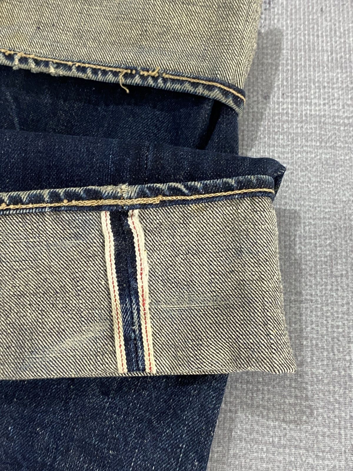 KOJIMA GENES 90s vintage raw denim selvedge jeans wash & wears Size US 29 - 8 Thumbnail