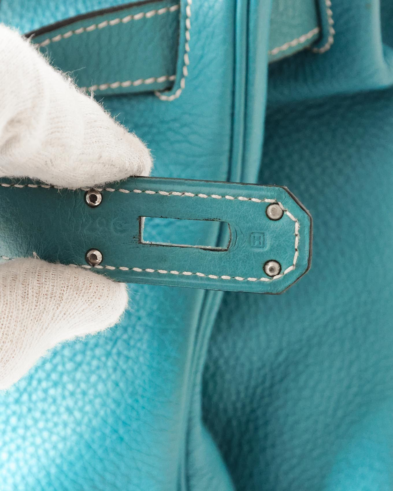 Hermes Kelly 50 Voyage Blue Jean Togo 2004 Size ONE SIZE - 16 Thumbnail
