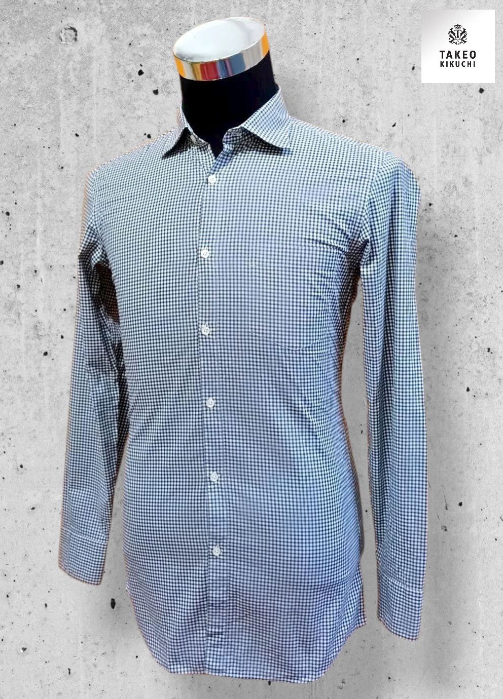 Takeo Kikuchi Takeo Kikuchi Slim Fit Shirt Made in Japan ( M ) Size US M / EU 48-50 / 2 - 2 Thumbnail