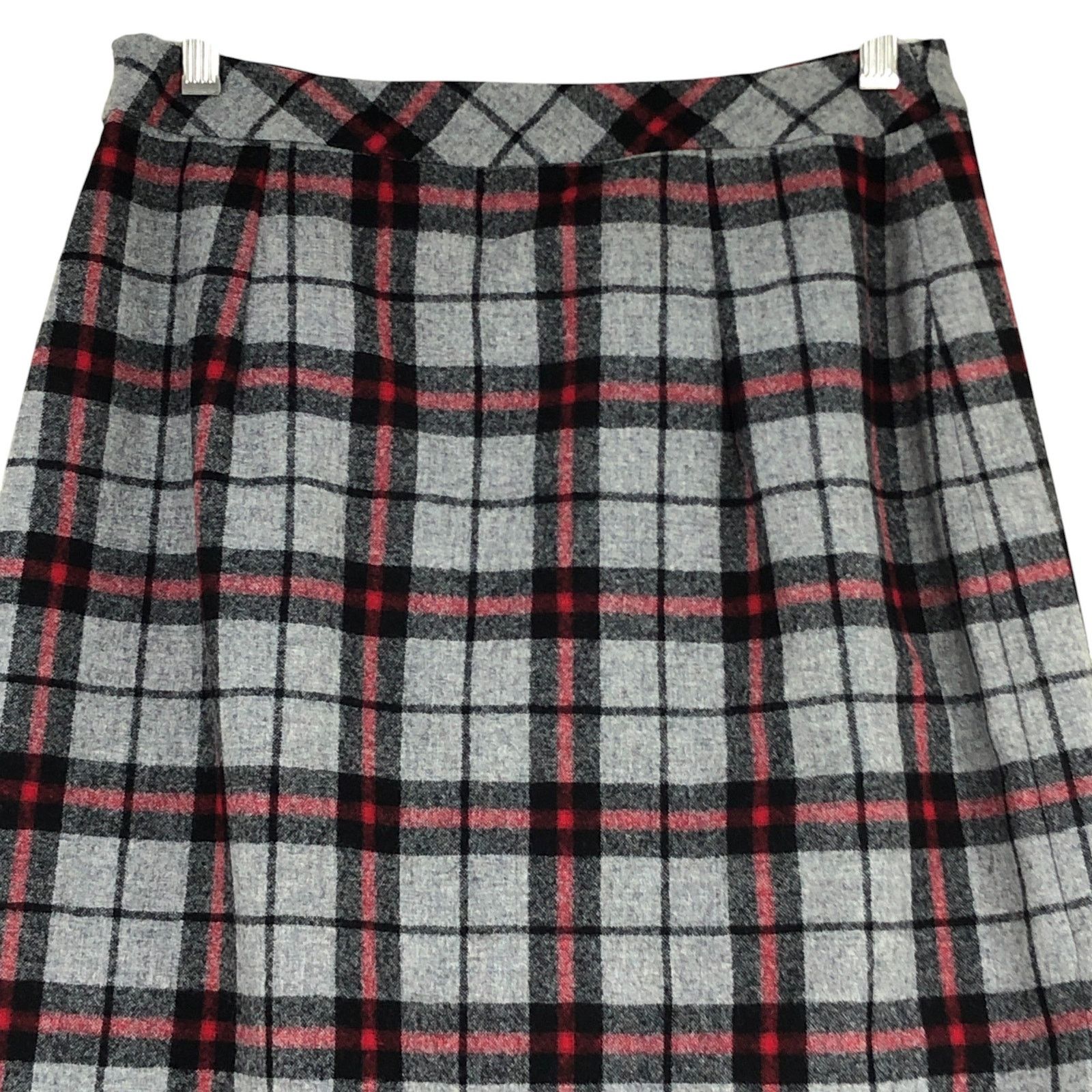 Pendleton Pendleton Petite Size 8P Skirt Midi Wool Plaid Side Zip Size 30" / US 8 / IT 44 - 10 Thumbnail