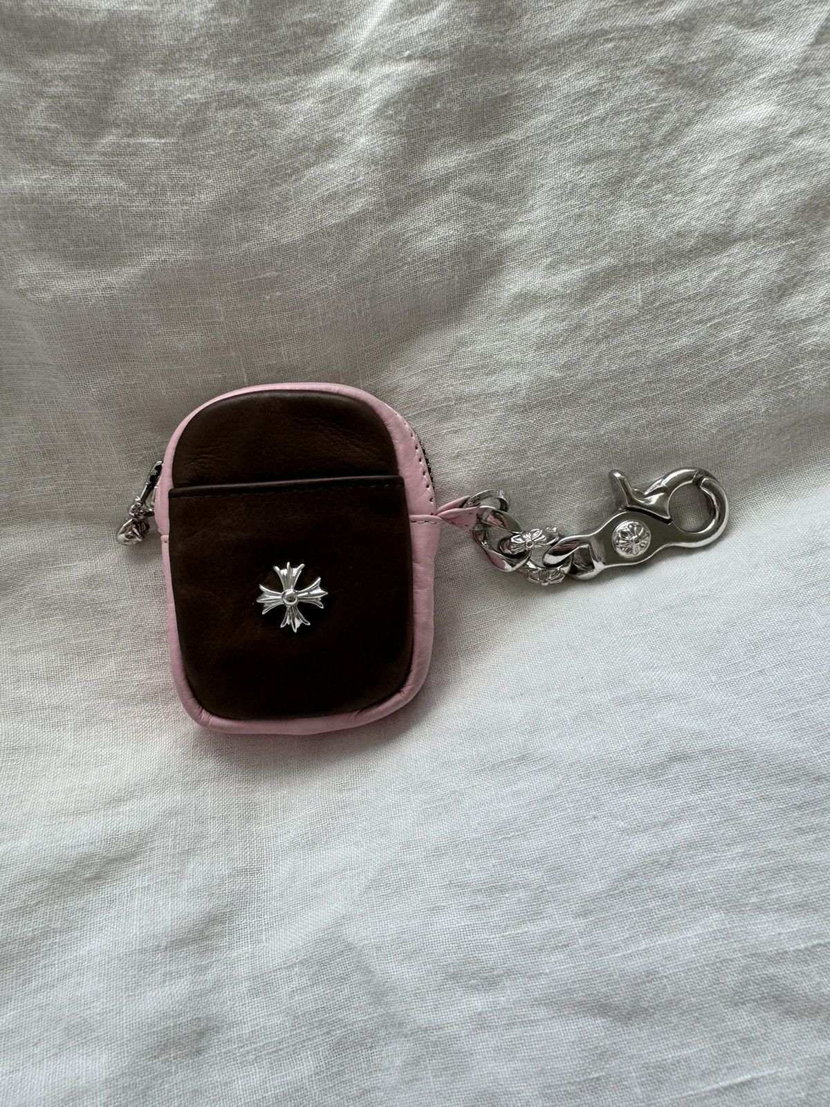 Chrome Hearts CHROME HEARTS WALLET MICRO TAKA AIRPOD CASE Size ONE SIZE - 1 Thumbnail