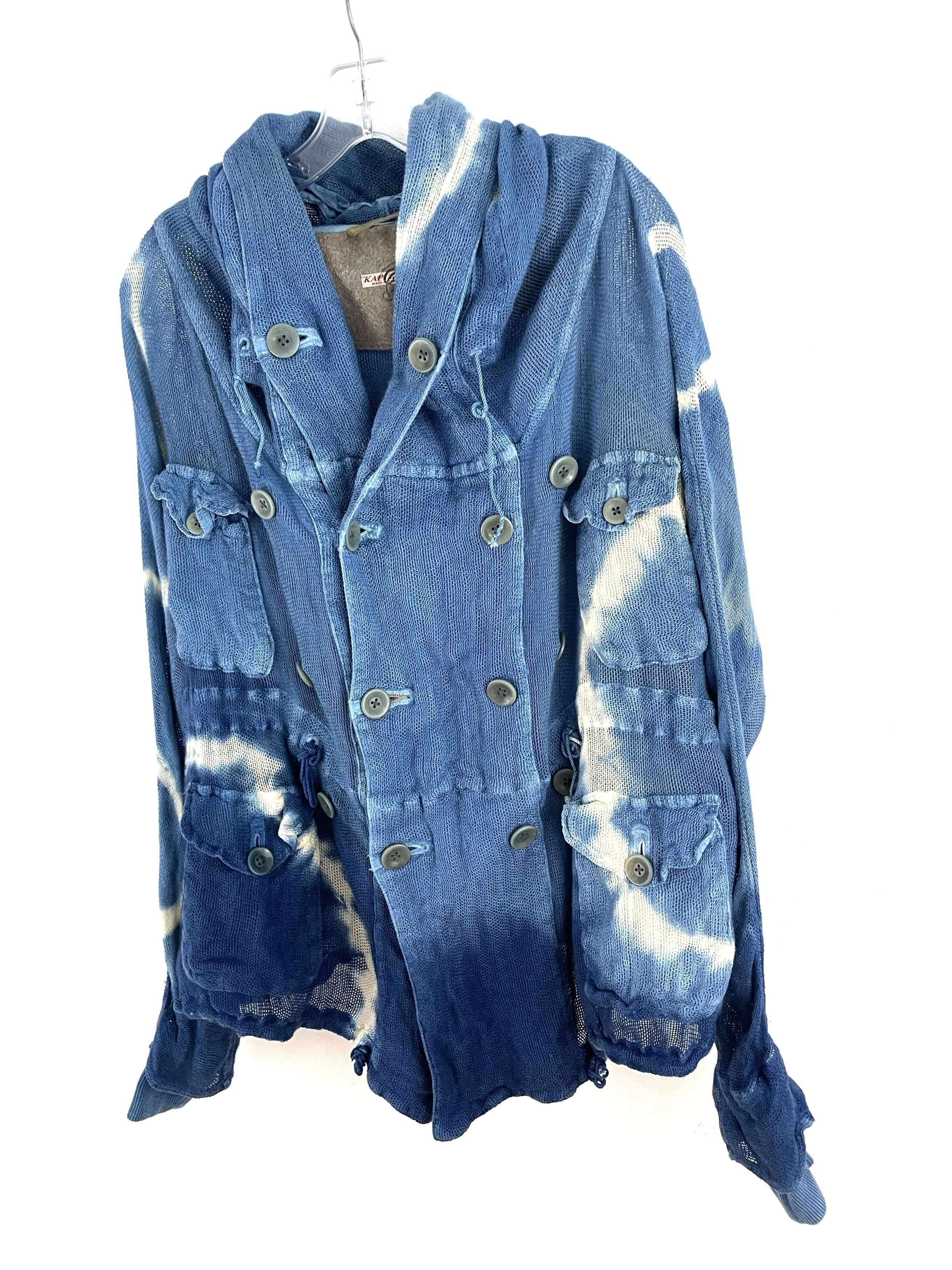 Kapital Tie-Dye Mesh Ring Coat Size US M / EU 48-50 / 2 - 2 Thumbnail