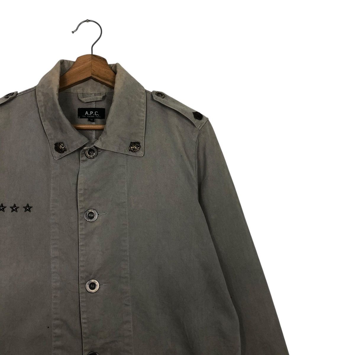A.P.C. 🔥VINTAGE CHORE WORK JACKET A.P.C MILITARY ISSEY MIYAKE Size US M / EU 48-50 / 2 - 8 Thumbnail