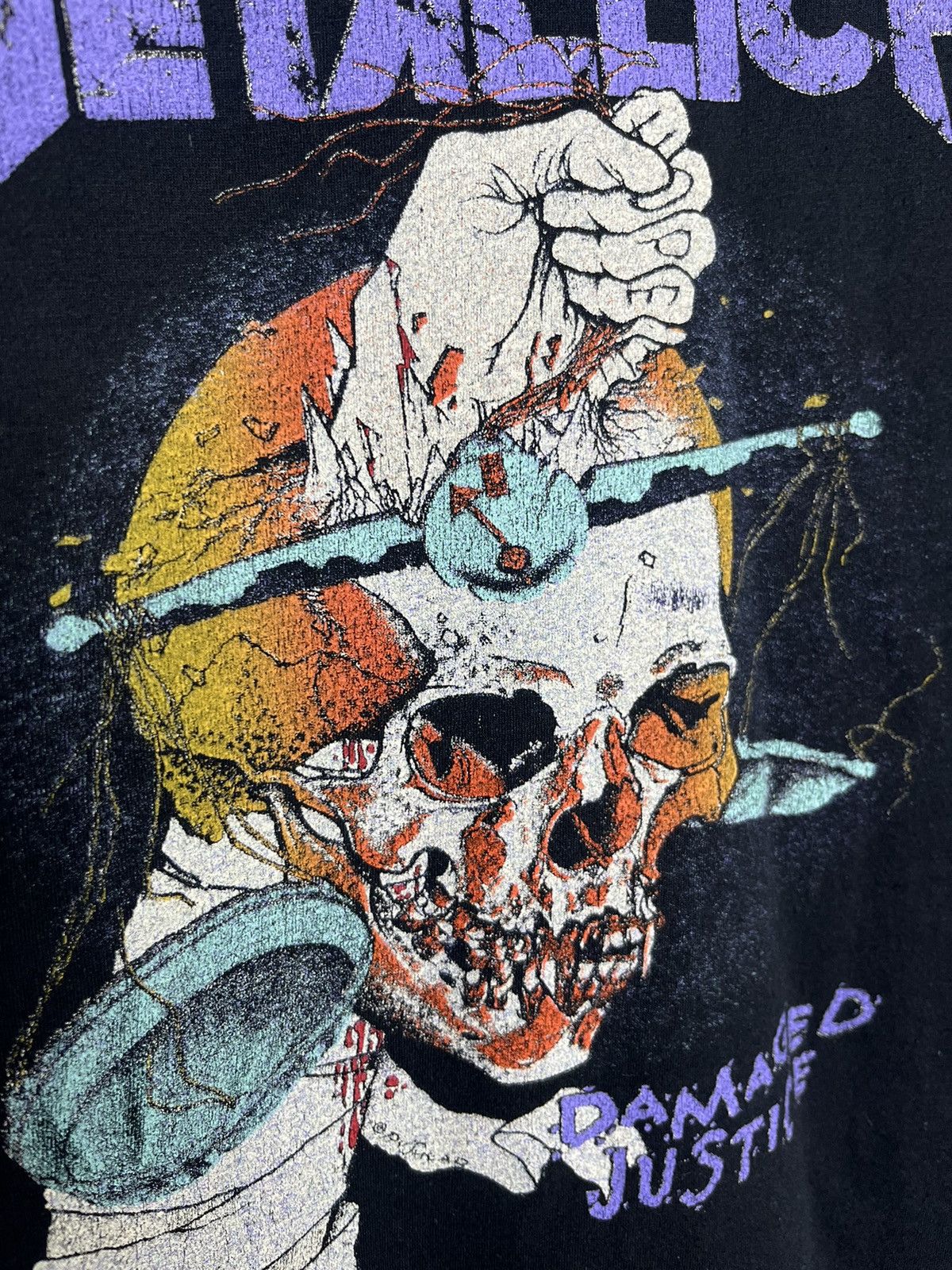 Band Tees × Vintage METALLICA 1988 rare Size US XL / EU 56 / 4 - 9 Thumbnail