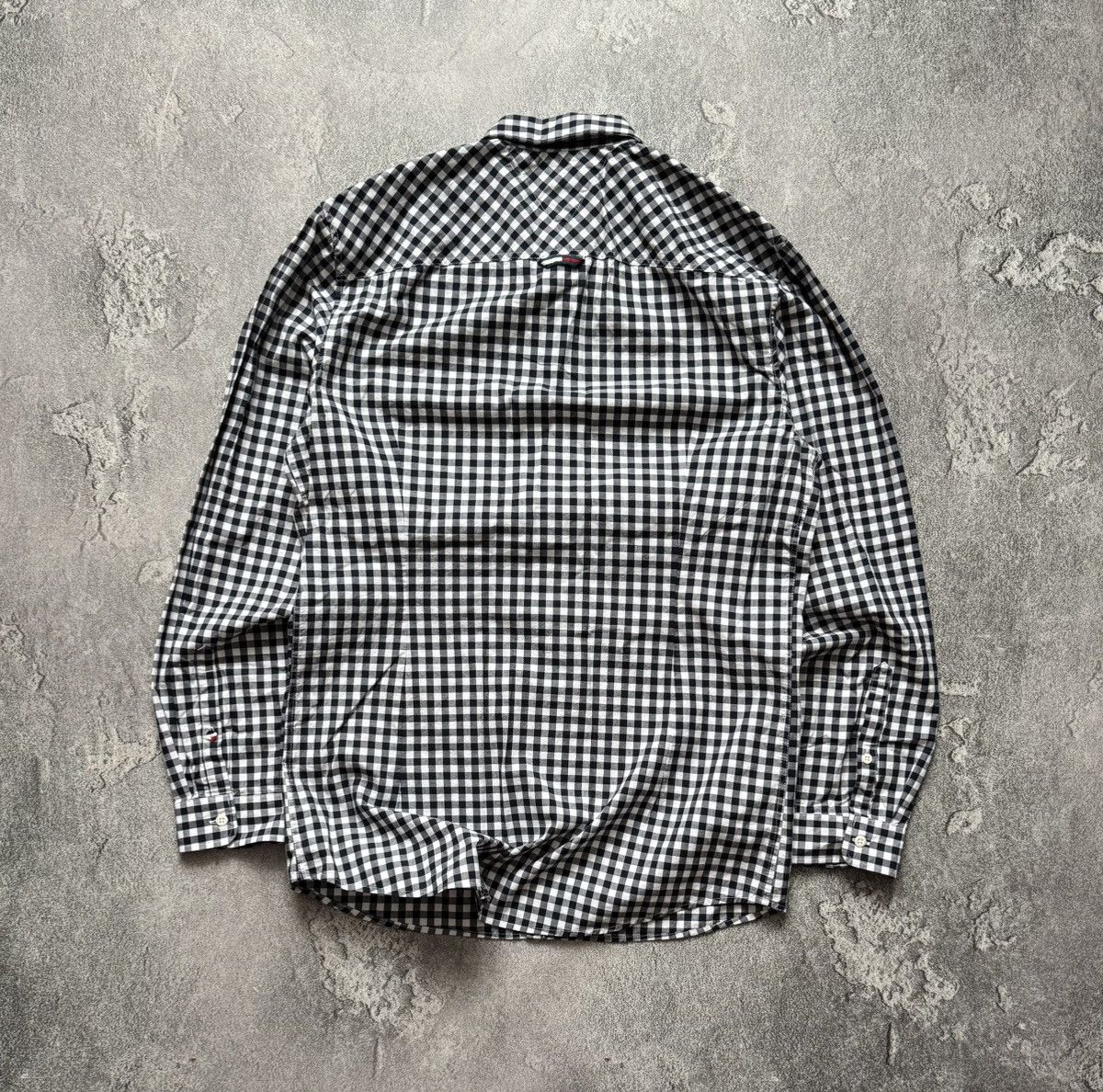 Designer × Tommy Hilfiger Tommy Hilfiger M checkered shirt button up polo long sleeve Size US L / EU 52-54 / 3 - 8 Thumbnail