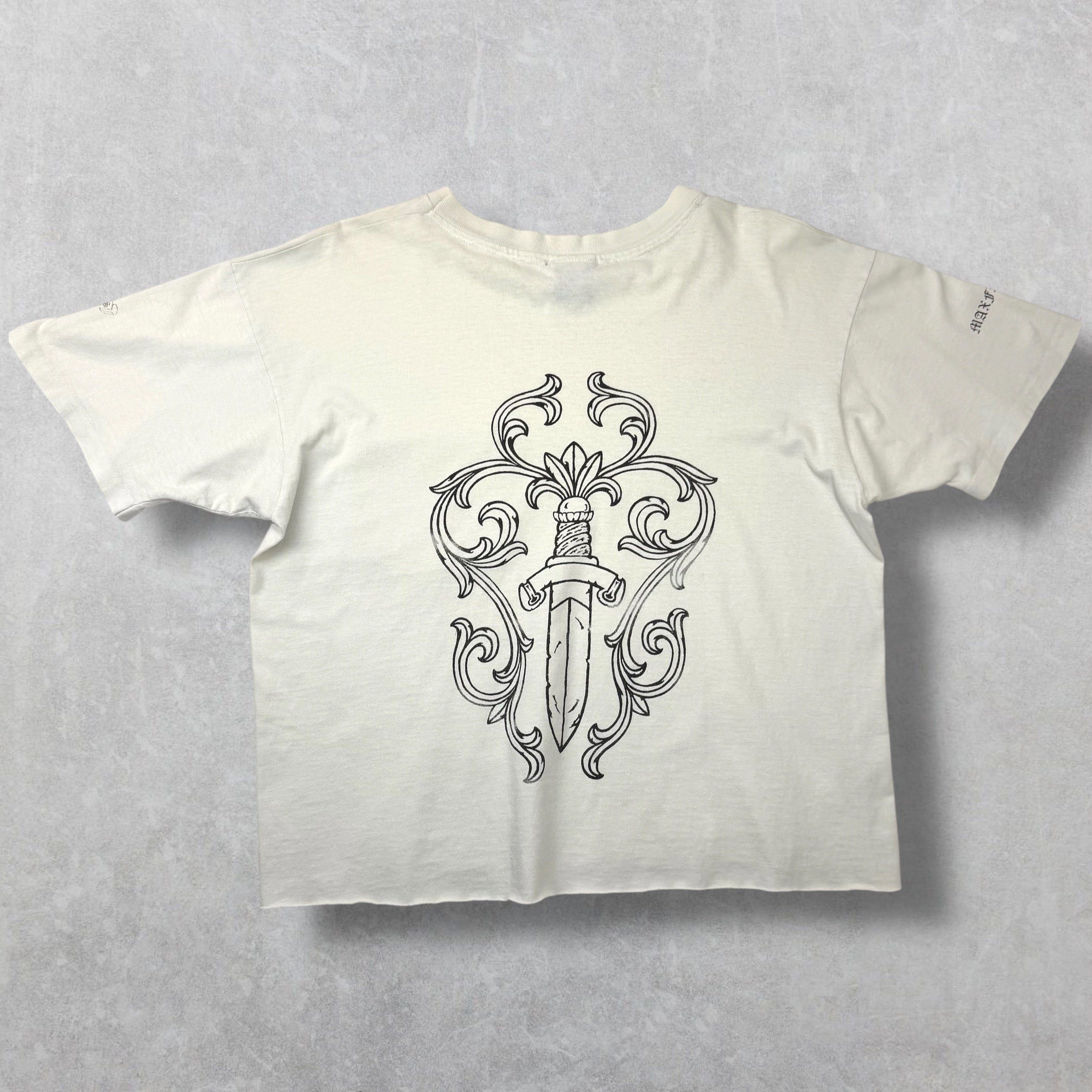 Chrome Hearts Vintage Chrome Hearts Maxfield Tee L (Cropped) Size US L / EU 52-54 / 3 - 2 Thumbnail