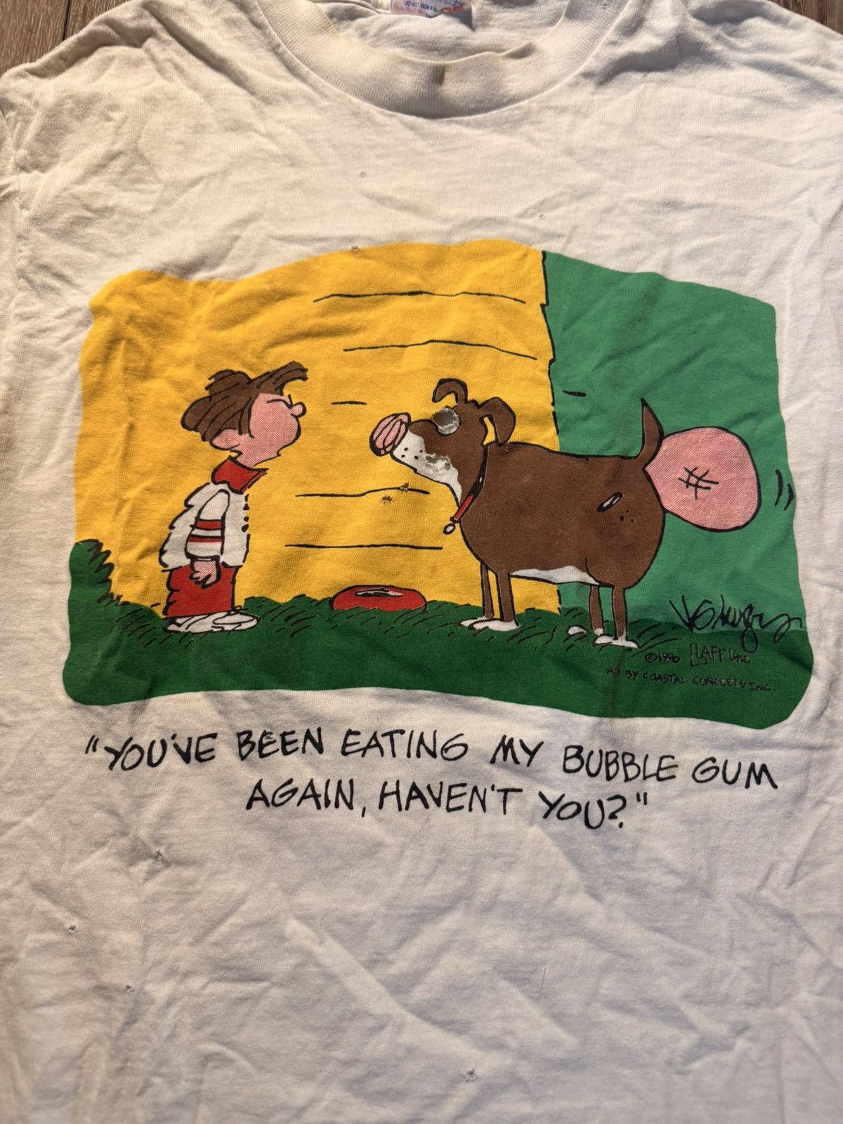 TEE JAYS × Vintage Vintage Funny Dog Tee Size US M / EU 48-50 / 2 - 2 Thumbnail