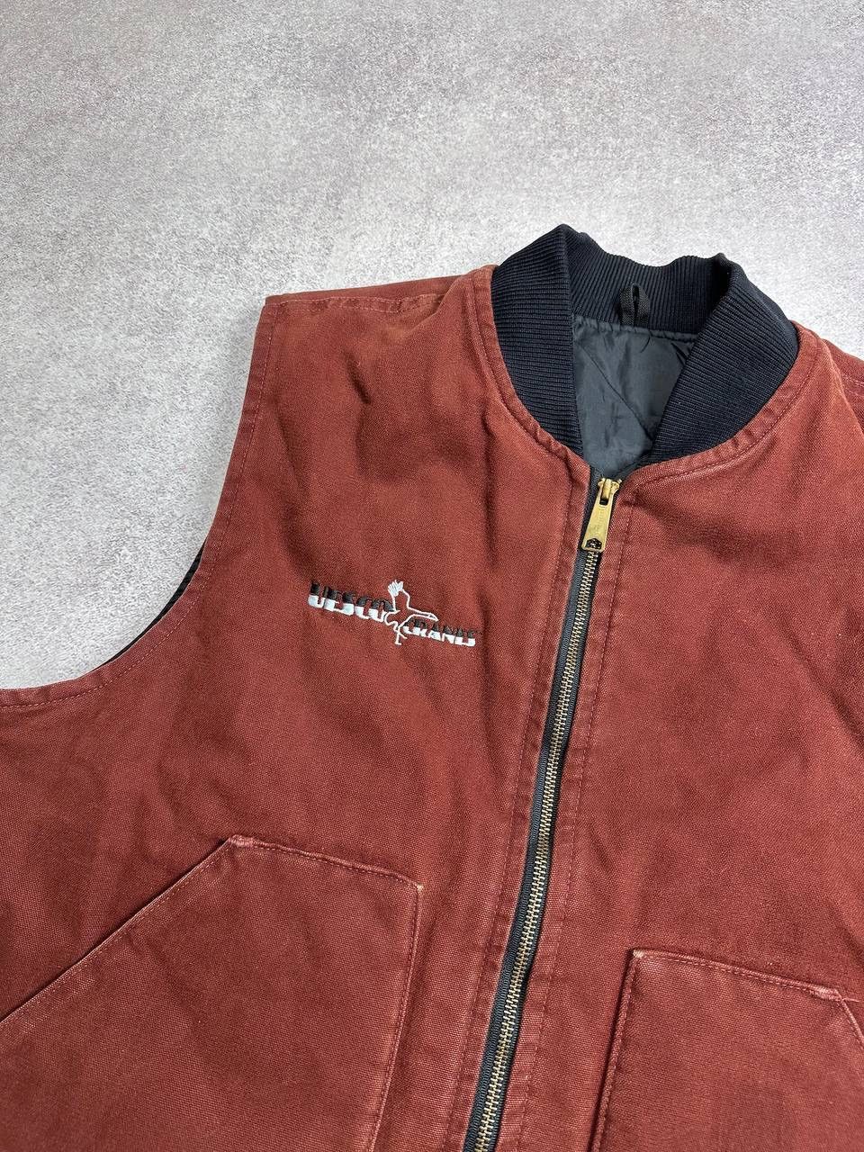 Carhartt Vintage Carhartt Active Workwear Vest Y2K L Size US L / EU 52-54 / 3 - 2 Thumbnail