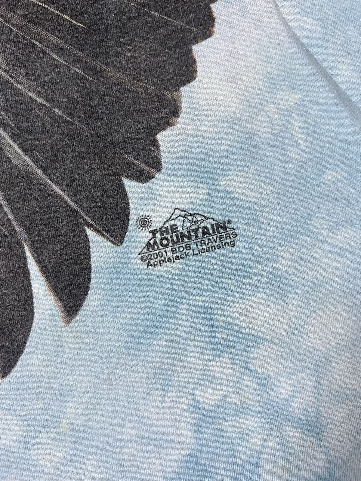 The Mountain × Vintage Vintage Y2K Tye Dyed Bald Eagle American Nature Animal Tee Size US XL / EU 56 / 4 - 3 Thumbnail