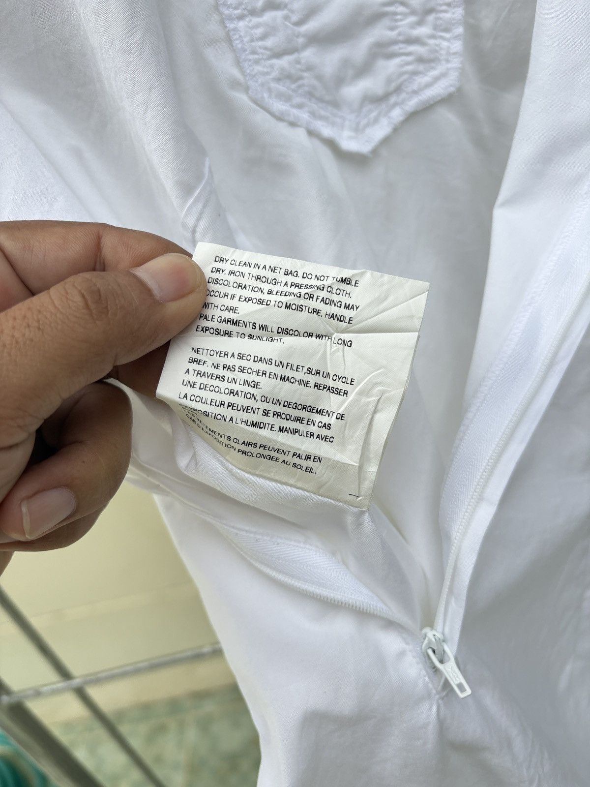 Junya Watanabe Junya Watanabe • Comme des Garcons white blouse Size S / US 4 / IT 40 - 16 Thumbnail