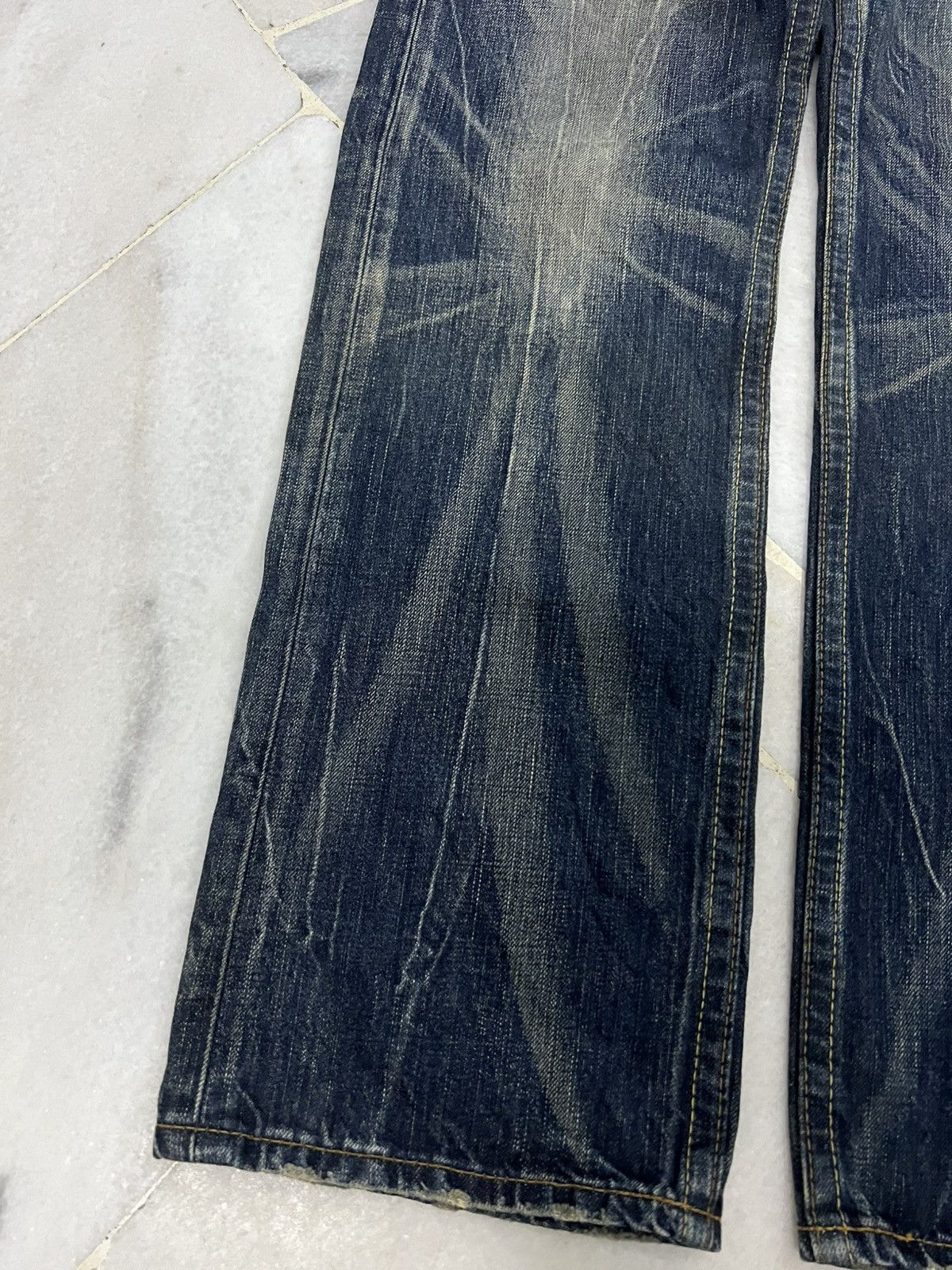 Levi's × Levi's Vintage Clothing 💥Baggy 90s Vintage Levis 503 Mud Wash Jean Size US 30 / EU 46 - 5 Thumbnail