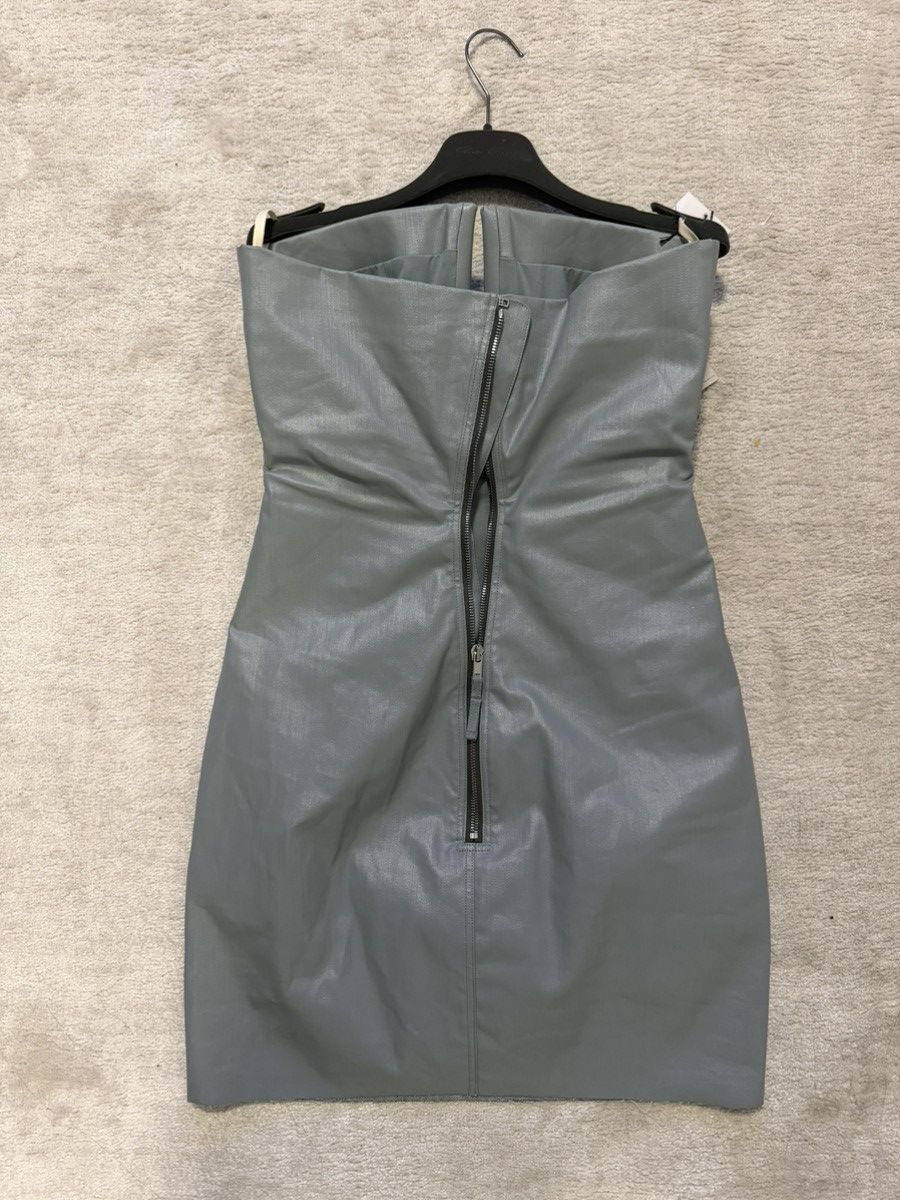Rick Owens Rick Owens Mini Blue Denim Dress Size M / US 6-8 / IT 42-44 - 2 Thumbnail
