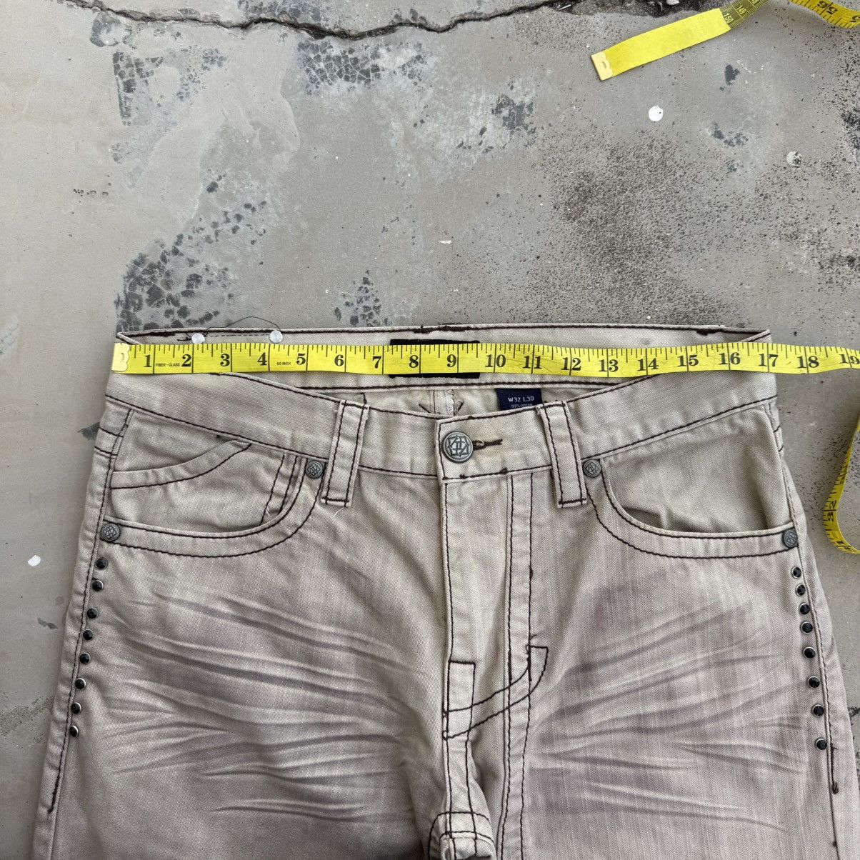 Kayden K VINTAGE KAYDEN K FADED JEAN DENIM PANTS Size US 34 / EU 50 - 6 Thumbnail