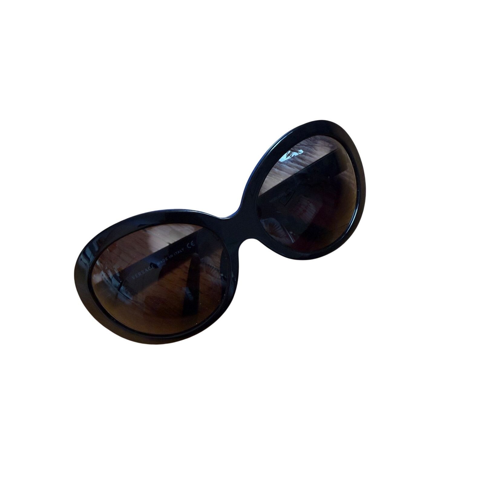 Versace Vintage Versace Black Sunglasses Size ONE SIZE - 1 Thumbnail
