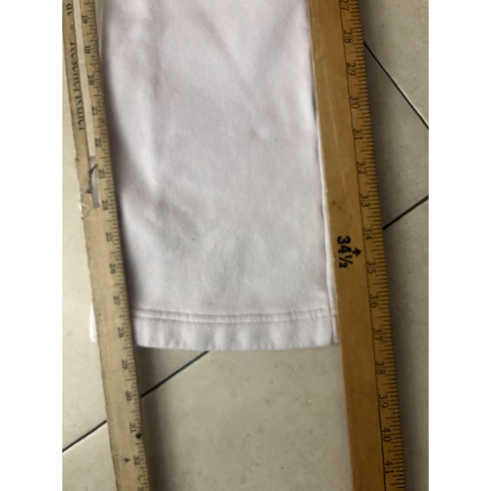 TNA Tna Sweatpants Womens XS White Straight Leg Elastic Waist Pockets Lounge Fleece Size 42" / US 20 - 7 Thumbnail