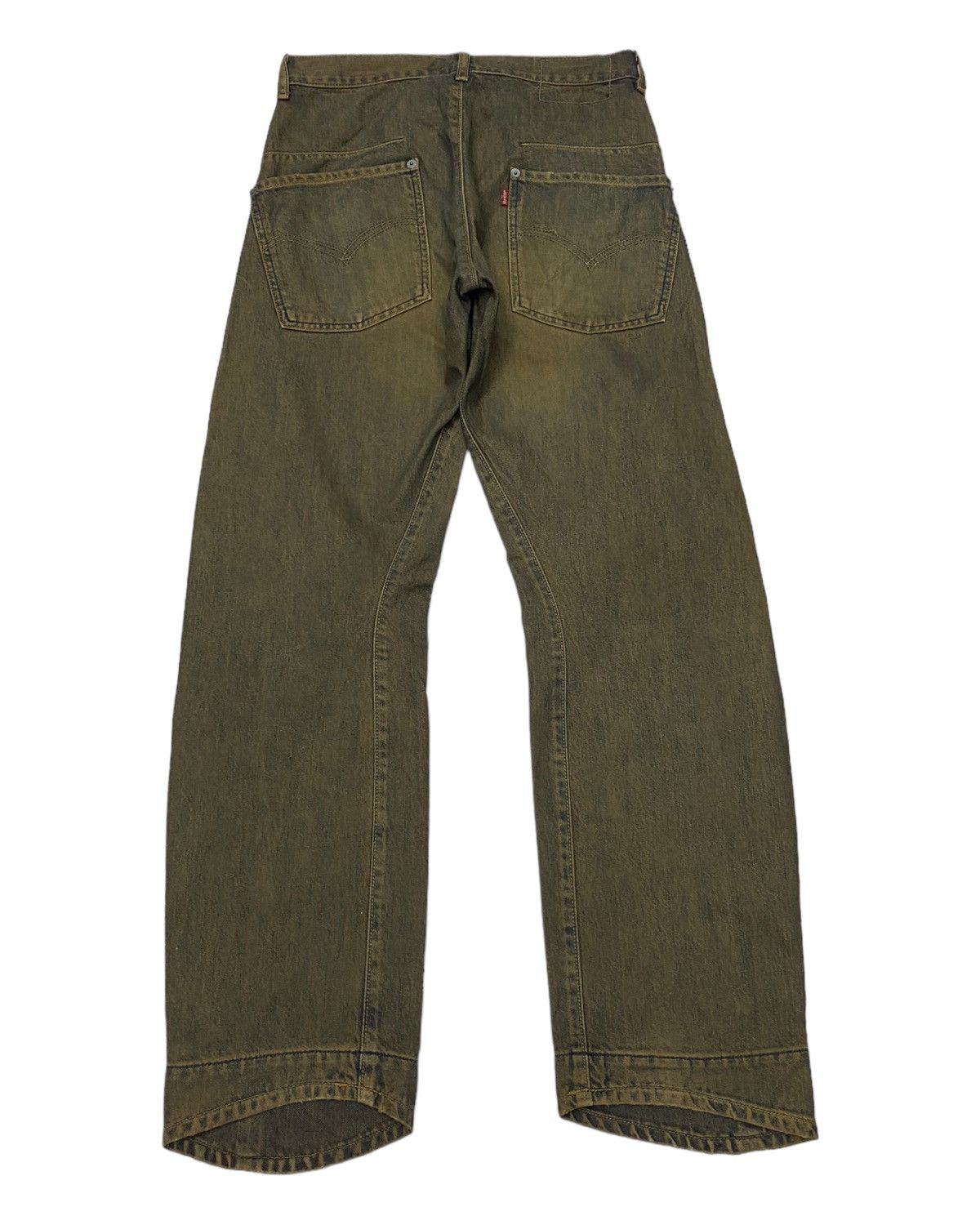 Engineered Garments × Levi's 🔥RUSTY LEVIS ENGINEERED BAGGY DISTRESS DENIM Size US 29 - 4 Thumbnail
