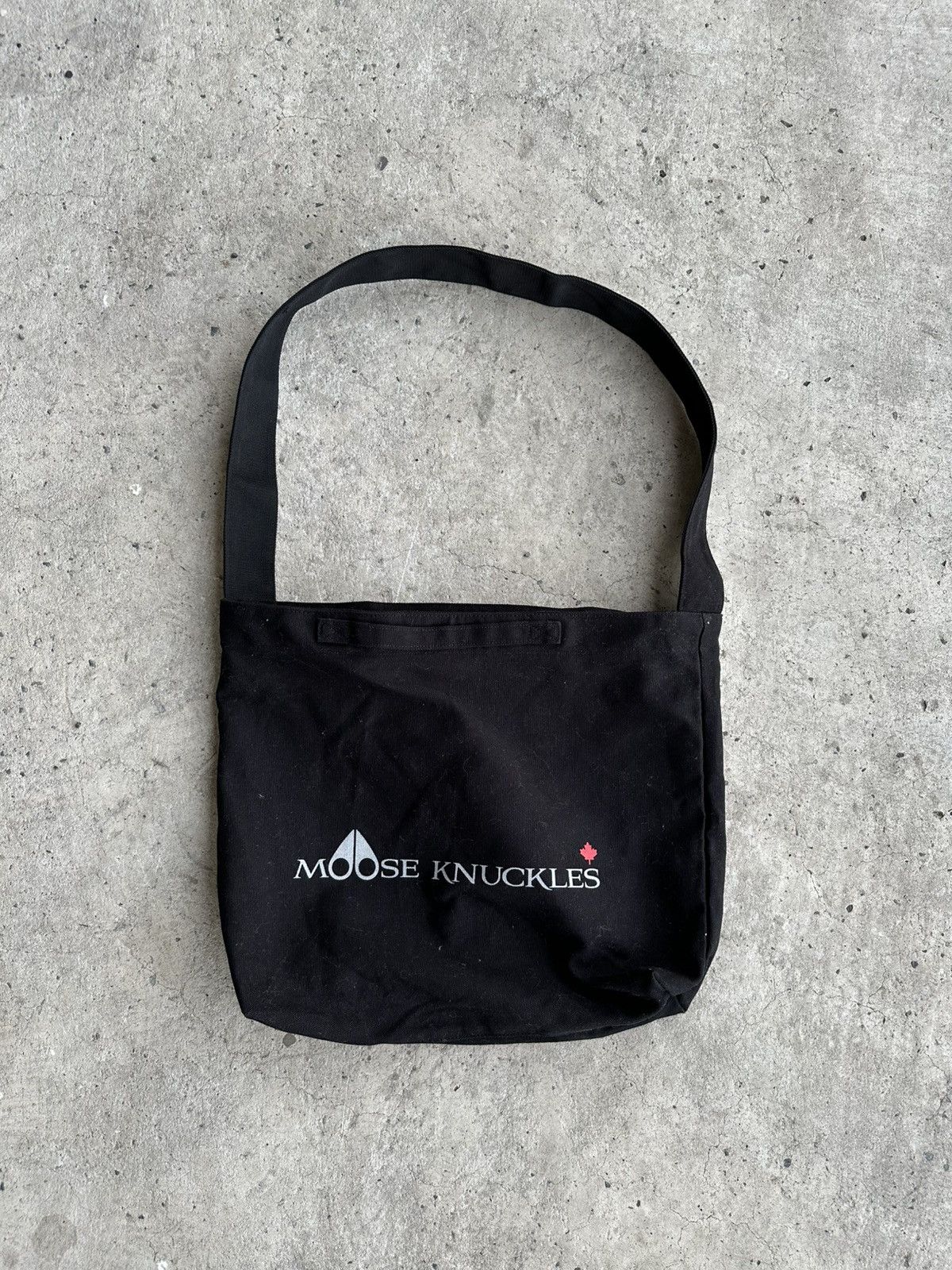 Moose Knuckles Moose Knuckles Black Tote Bag Size ONE SIZE - 1 Thumbnail