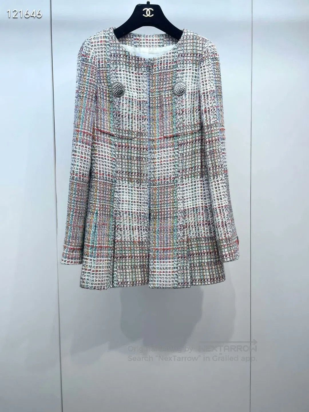 Chanel Chanel Cuba Series Colorful Knit Coat. Size XXS / US 00 / IT 34 - 1 Thumbnail