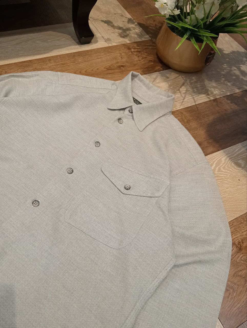 Christian Dior Monsieur VTG CHRISTIAN DIOR MONSIEUR COTTON RAYON SINGLE POCKET SHIRT Size US M / EU 48-50 / 2 - 4 Thumbnail