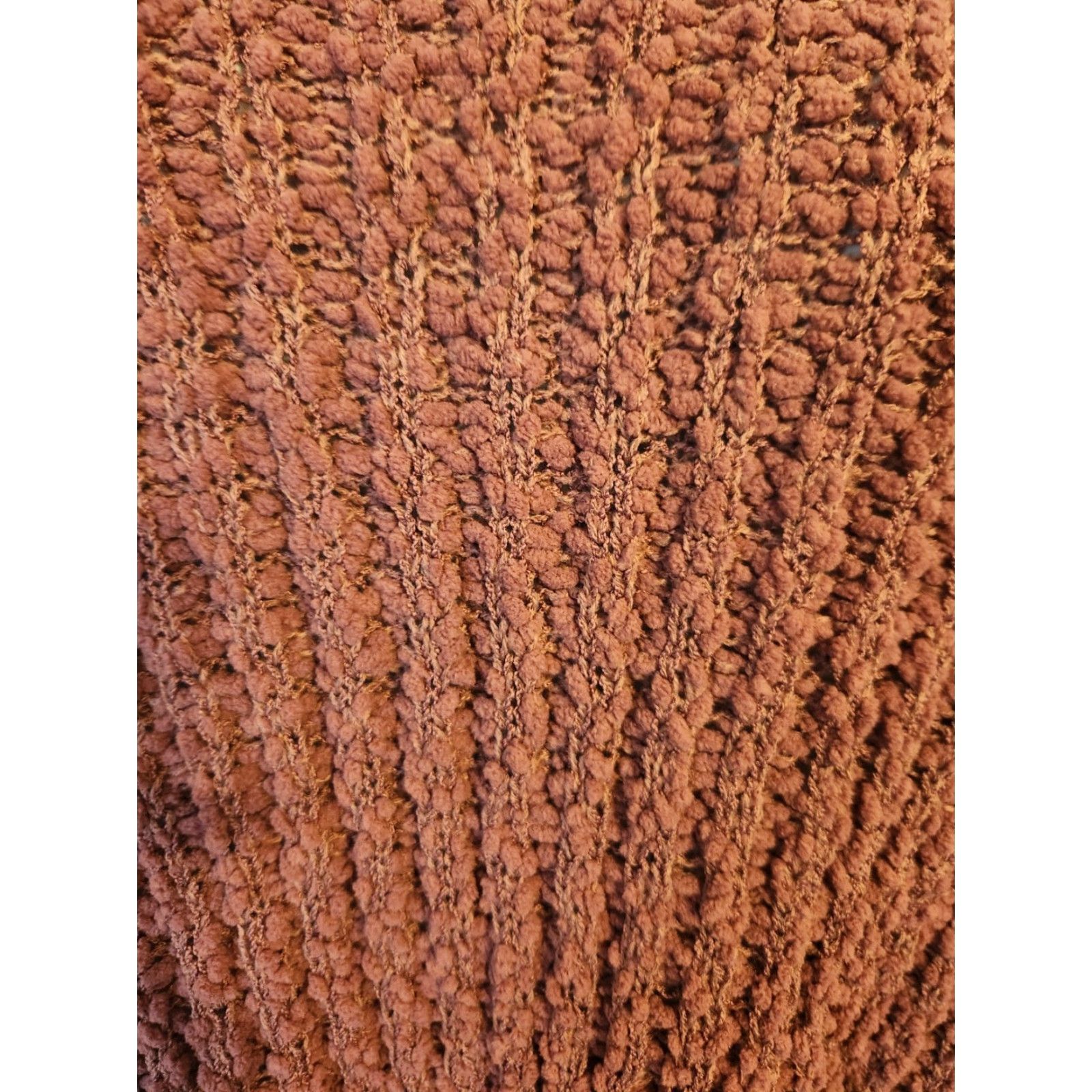 Pinko Wallpapher Pink Ribbed Popcorn Long Sleeve Sweater 2X 2X Plus Pullover Round Neck Womens Woolish? Size XXL / US 16-18 / IT 52-54 - 3 Thumbnail