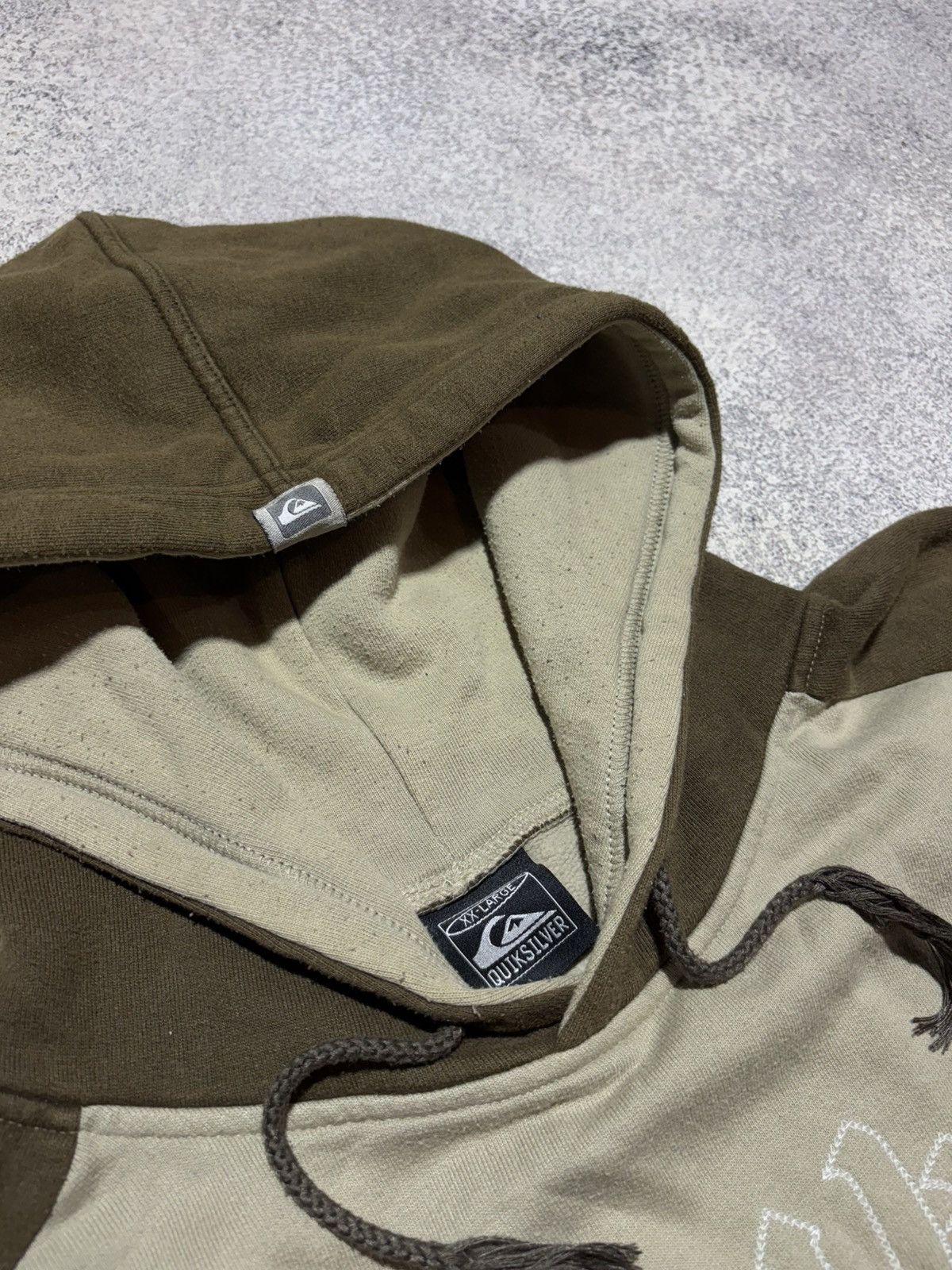 Quiksilver × Vintage Quiksilver Vintage Hoodie Surf Y2K Big logo Retro Sweatshirt Size US XL / EU 56 / 4 - 7 Thumbnail