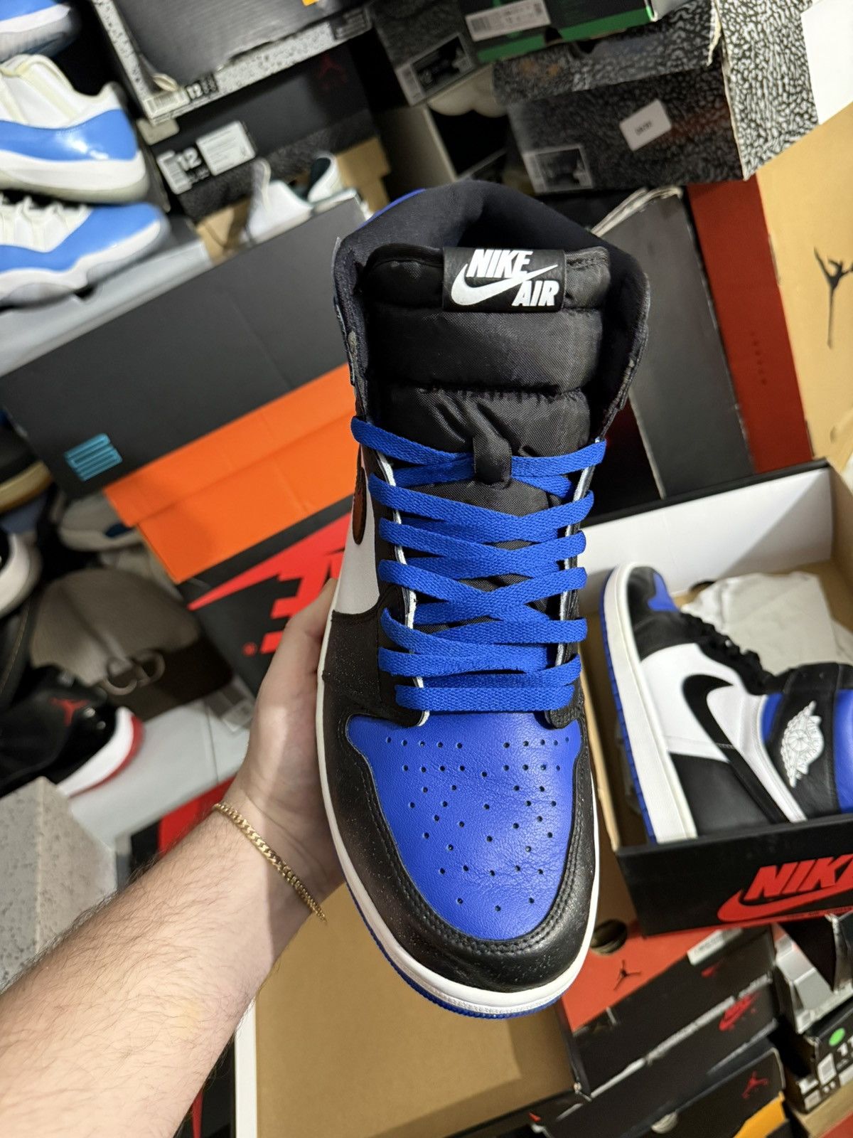 Jordan Brand Jordan retro 1 high royal toe sz 14 Size US 14 / EU 47 - 2 Thumbnail