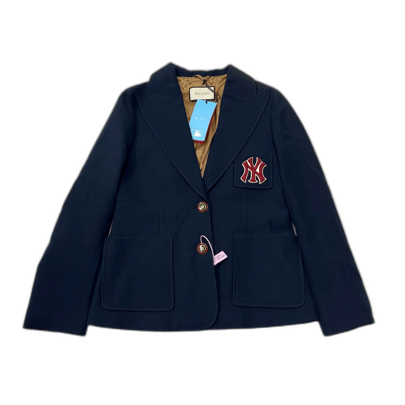 Gucci MLB Collegiate Style Blazer Jacket