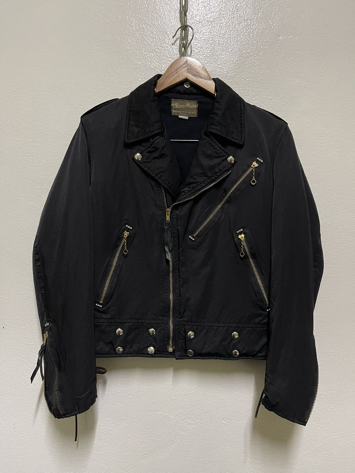 image of The Real Mccoys x Vintage Buco Product Joseph Buegeleisen Jacket in Black, Men's (Size Small)