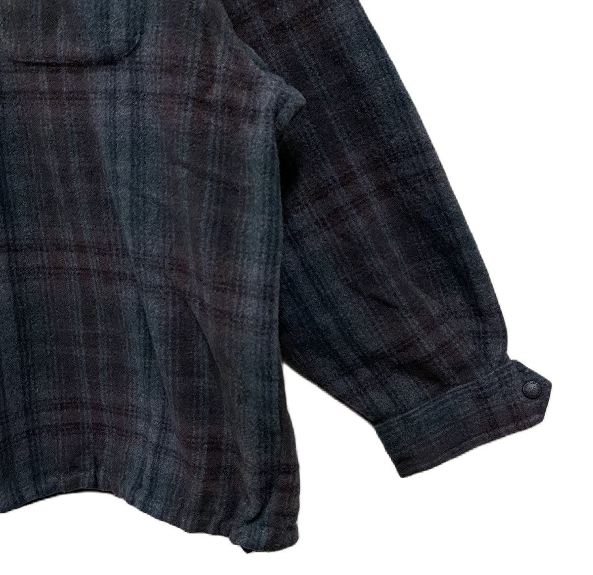 Sierra Designs Vintage 90s Sierra Designs Wool Shirt Jacket Checked Size US XL / EU 56 / 4 - 3 Thumbnail
