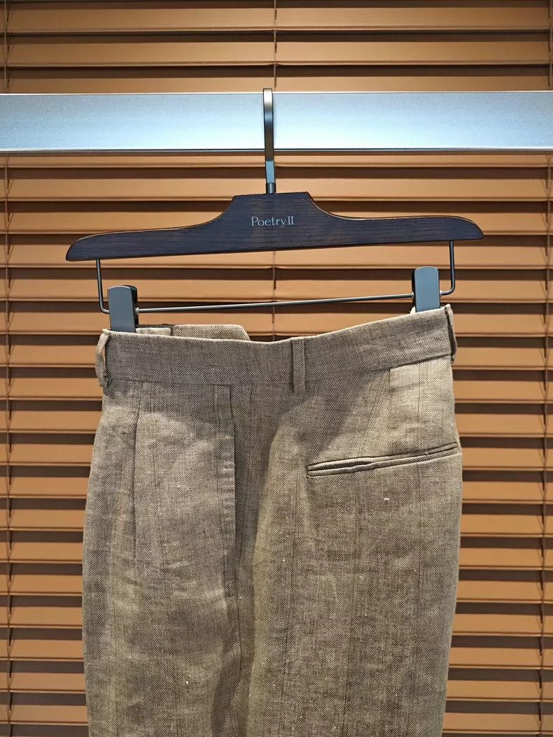 Loro Piana LORO PIANA Flax trousers Size US 30 / EU 46 - 9 Thumbnail