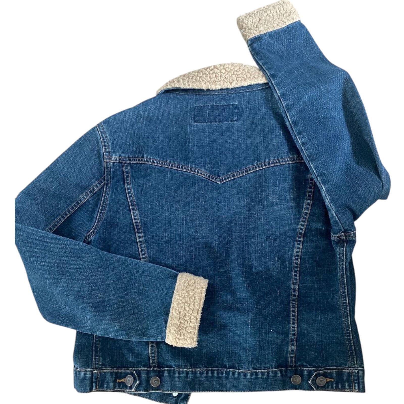 Other Squeeze Stephen Hardy Sherpa Jean Jacket L Size US L / EU 52-54 / 3 - 8 Thumbnail