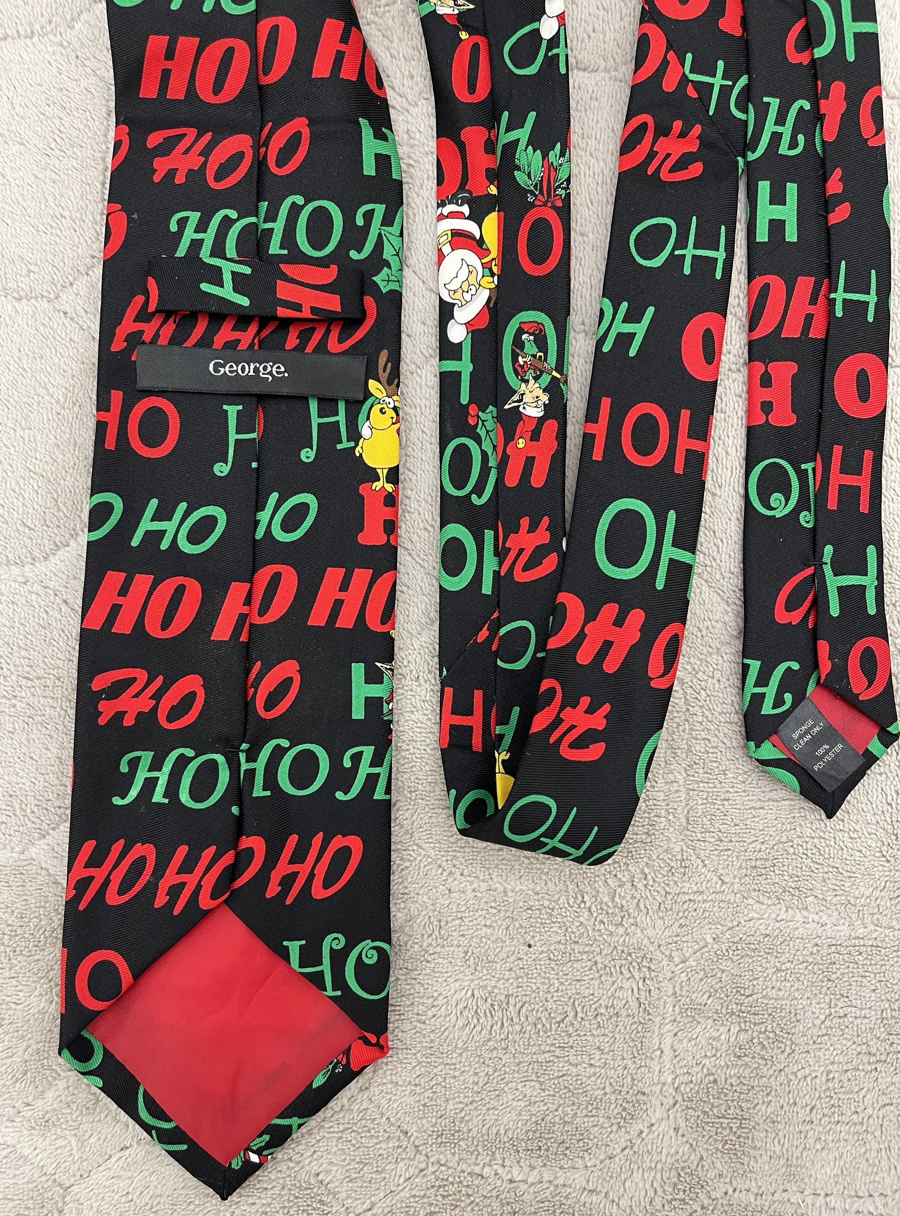 George × Vintage George Vintage Tie Christmas Size ONE SIZE - 4 Thumbnail
