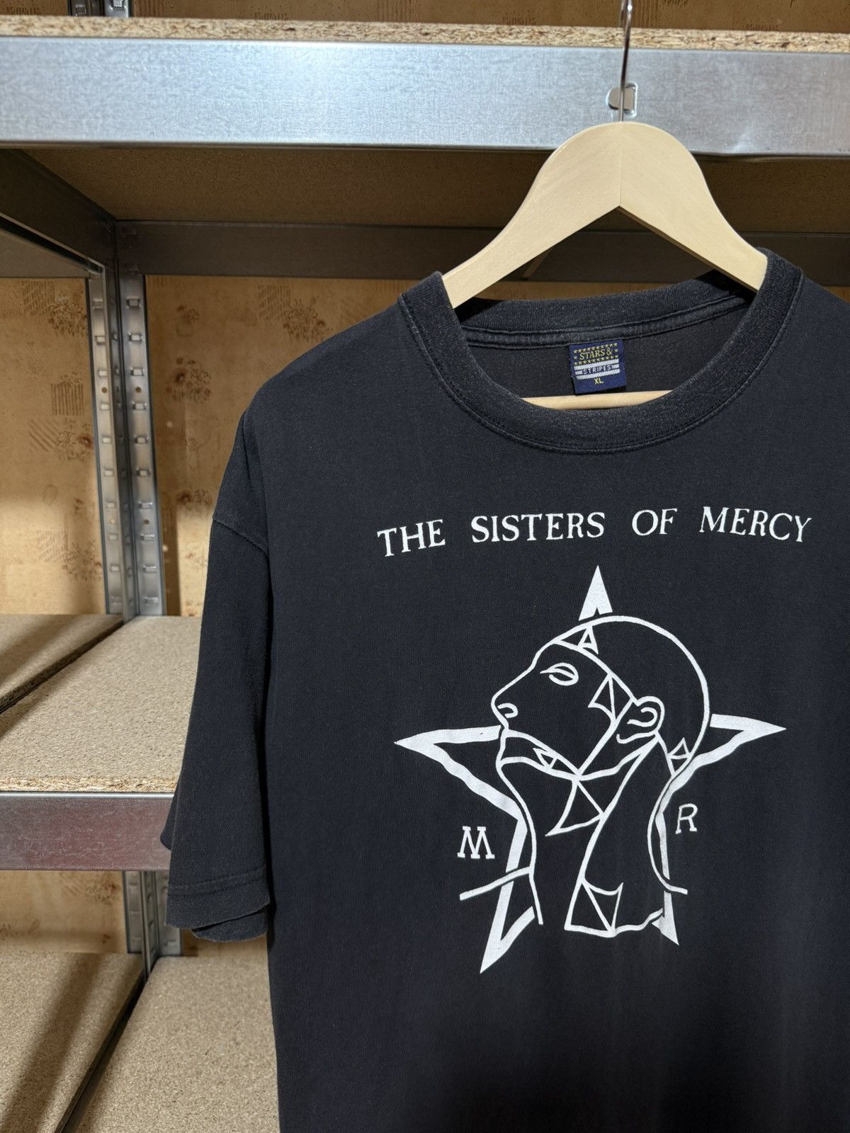 Band Tees × Vintage Vintage 1990’s The Sisters Of Mercy Rock Band Retro T-Shirt Size US XL / EU 56 / 4 - 3 Thumbnail
