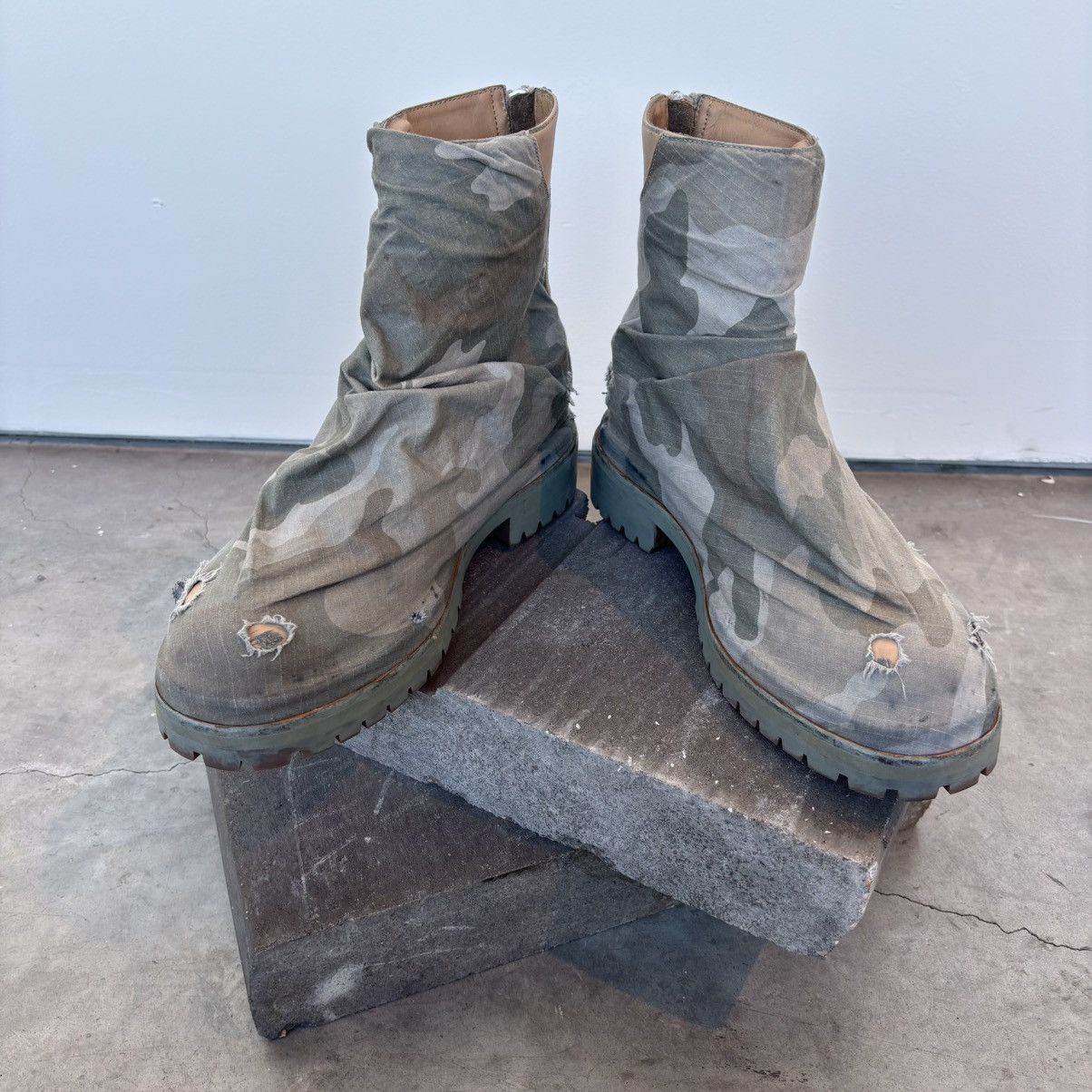 424 424 Camo Marathon Boots Size US 12 / EU 45 - 4 Thumbnail