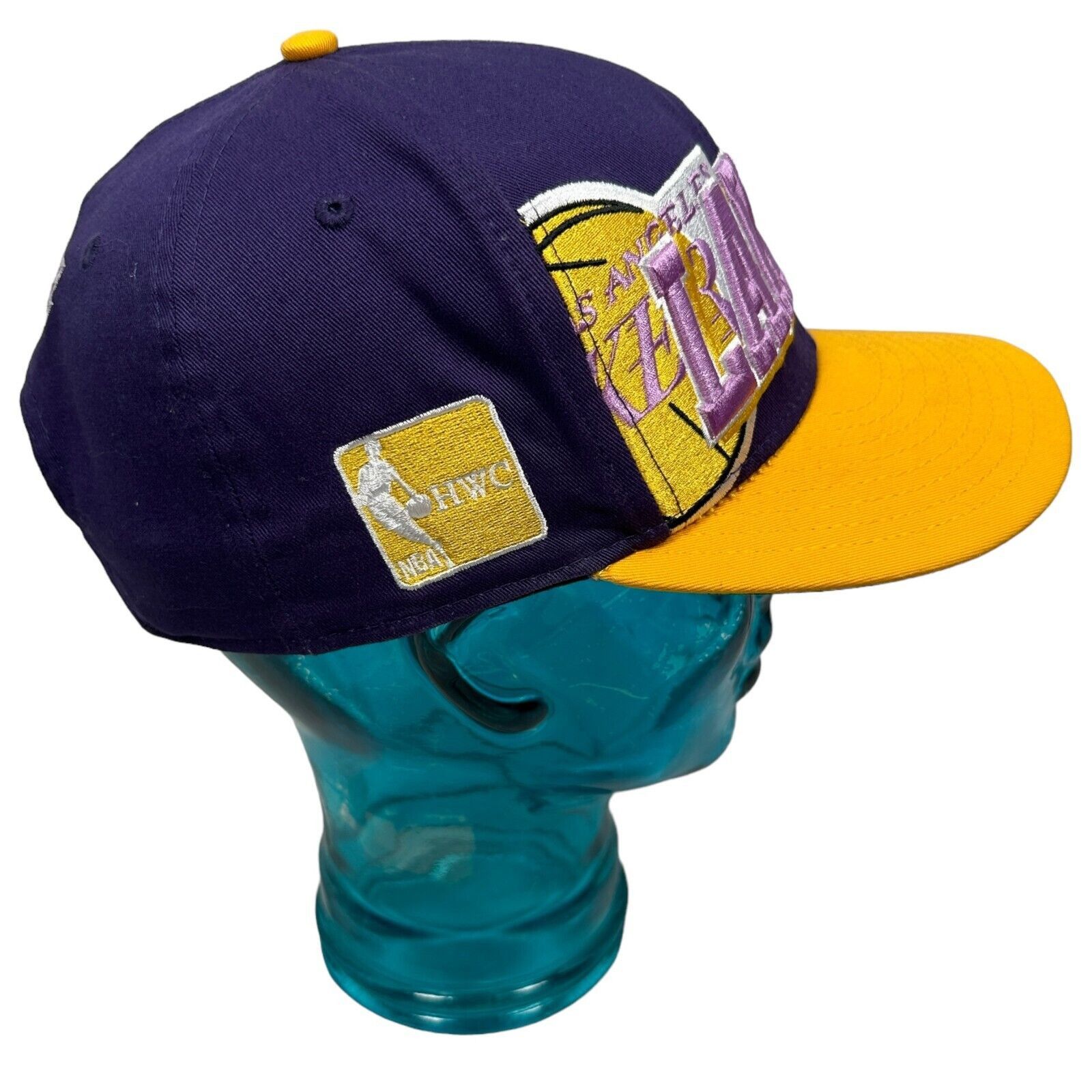 New Era New Era Los Angeles Lakers Snapback Hat Men's Purple Yellow Size ONE SIZE - 2 Thumbnail