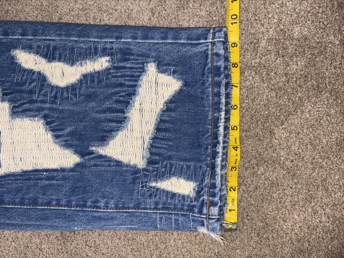 Japanese Brand Ripped distressed denim jeans Size US 30 / EU 46 - 7 Thumbnail