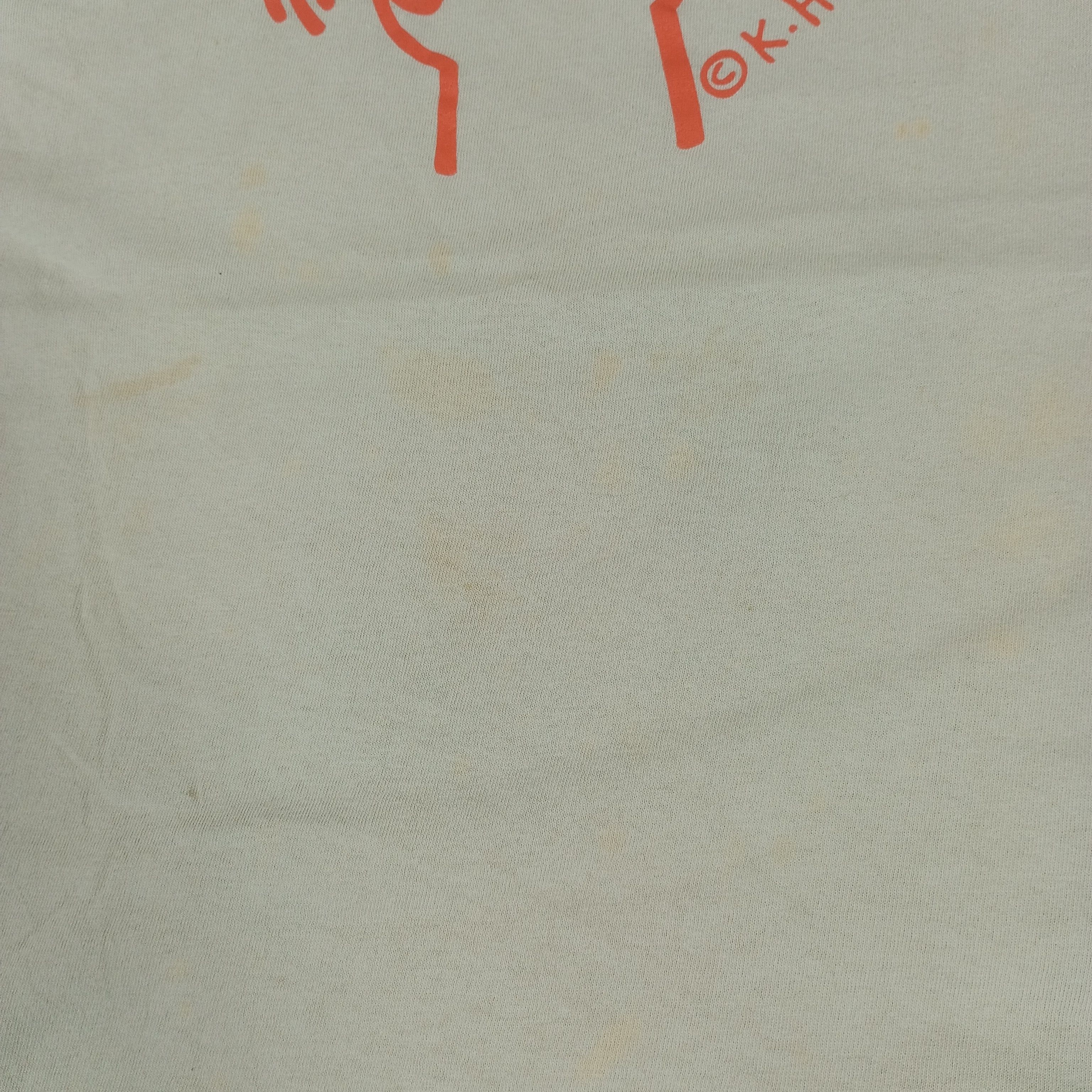 Japanese Brand × Keith Haring × Vintage Keith Haring Art Streetwear Style Tshirt Size US L / EU 52-54 / 3 - 9 Thumbnail